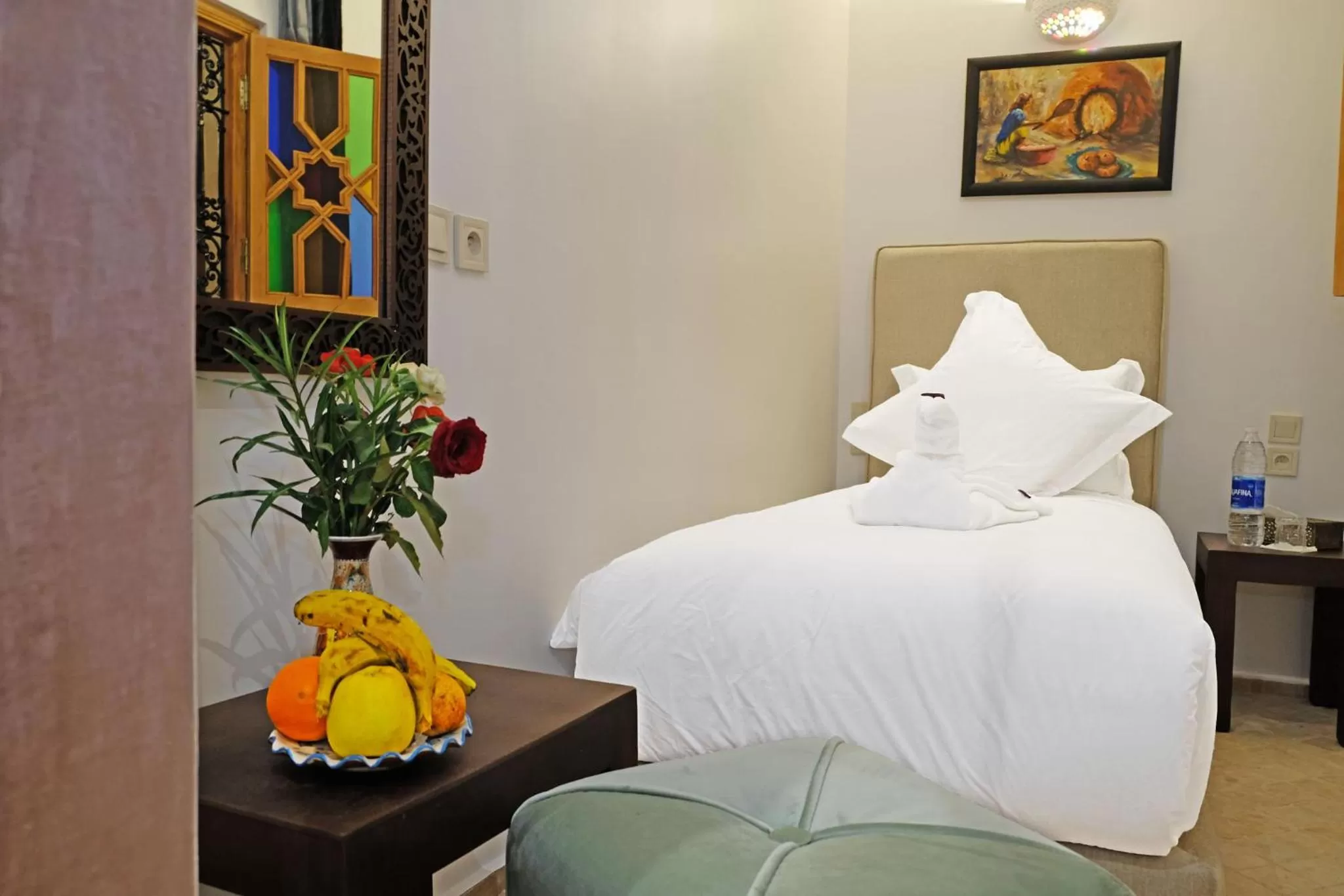 Bedroom, Bed in Riad ZANOUBA