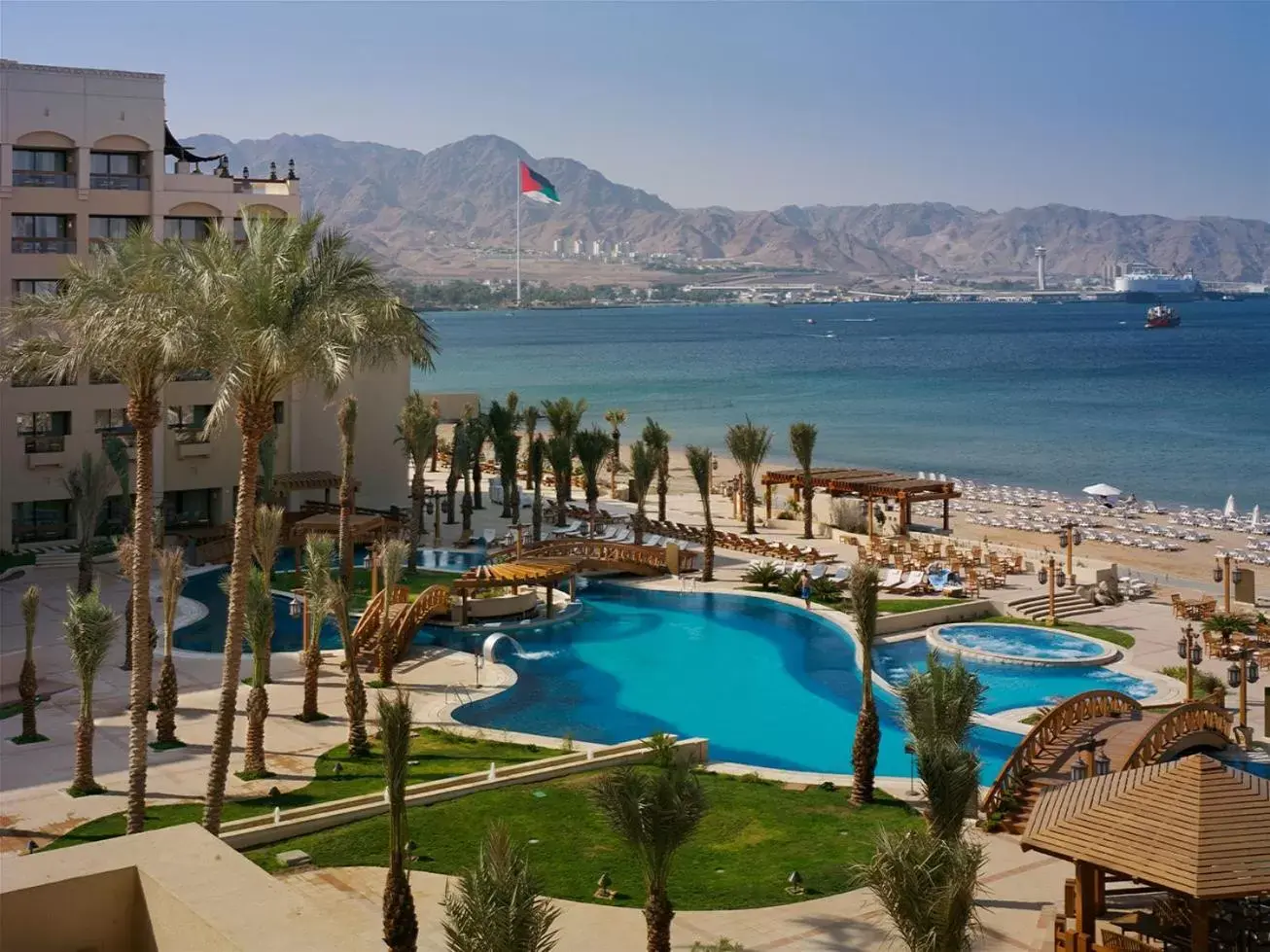 Swimming pool, Pool View in InterContinental Aqaba, an IHG Hotel