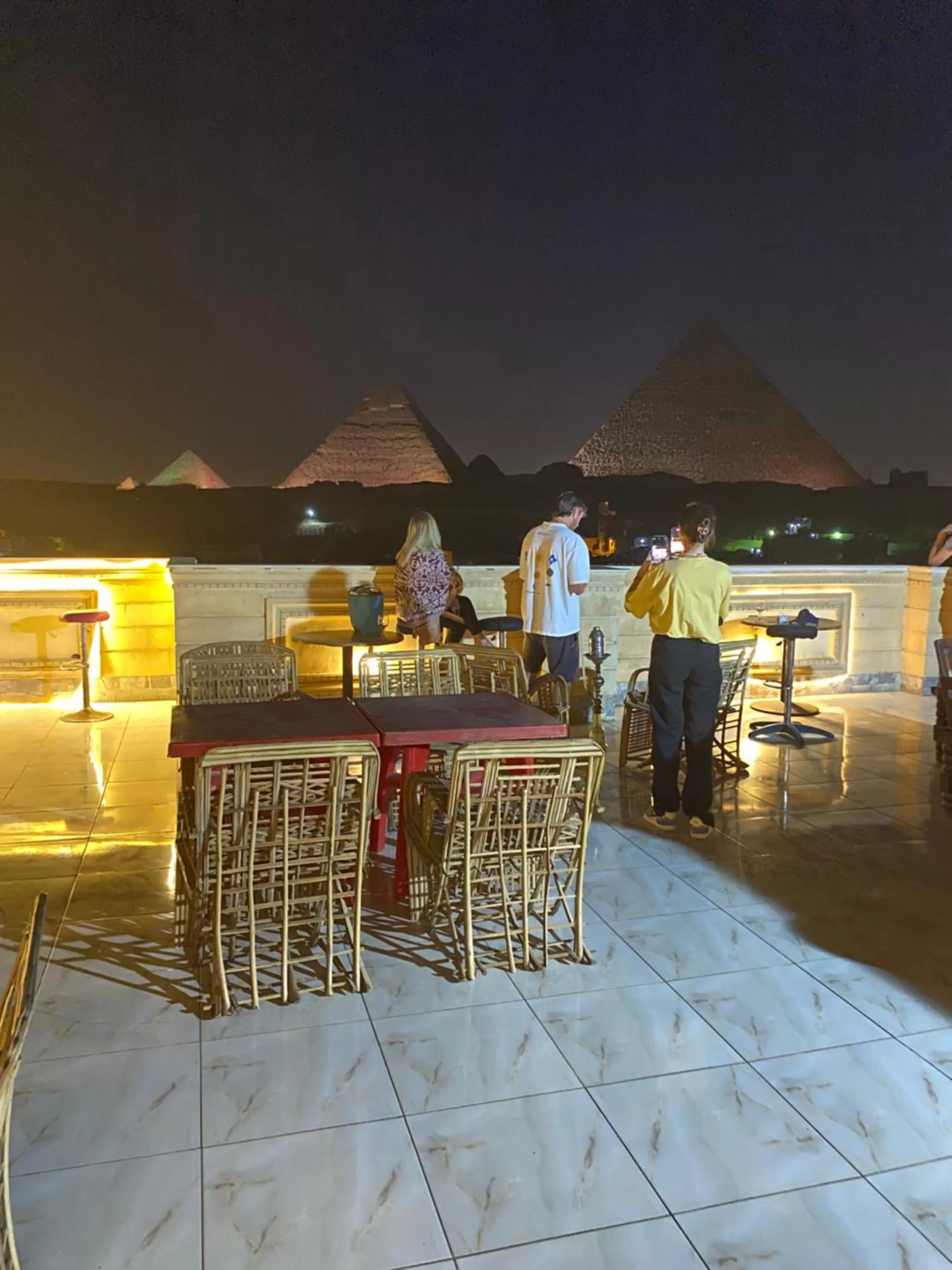 Sidi Hamad Pyramids View