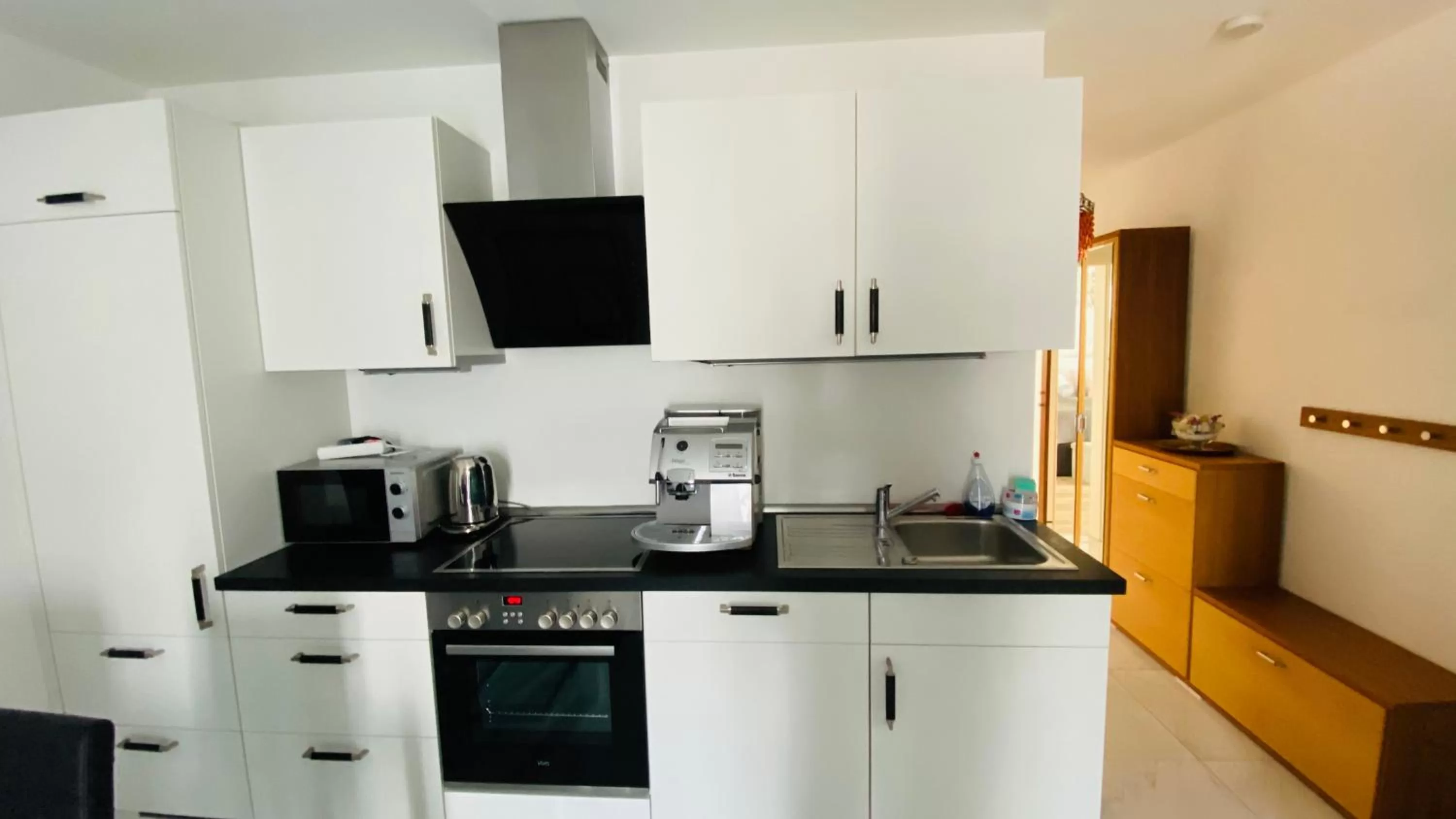 Coffee/tea facilities in Moderne Wohnung im Rhein-Main-Gebiet