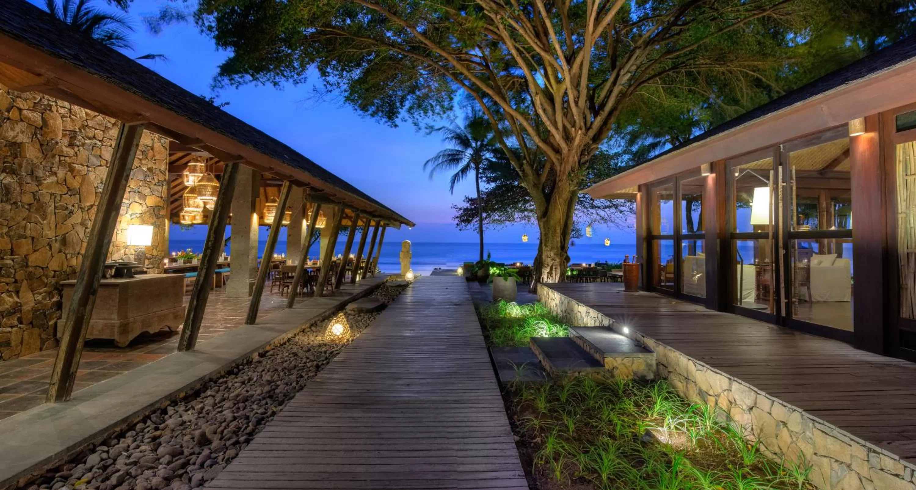 Sunset in Jeeva Klui Resort