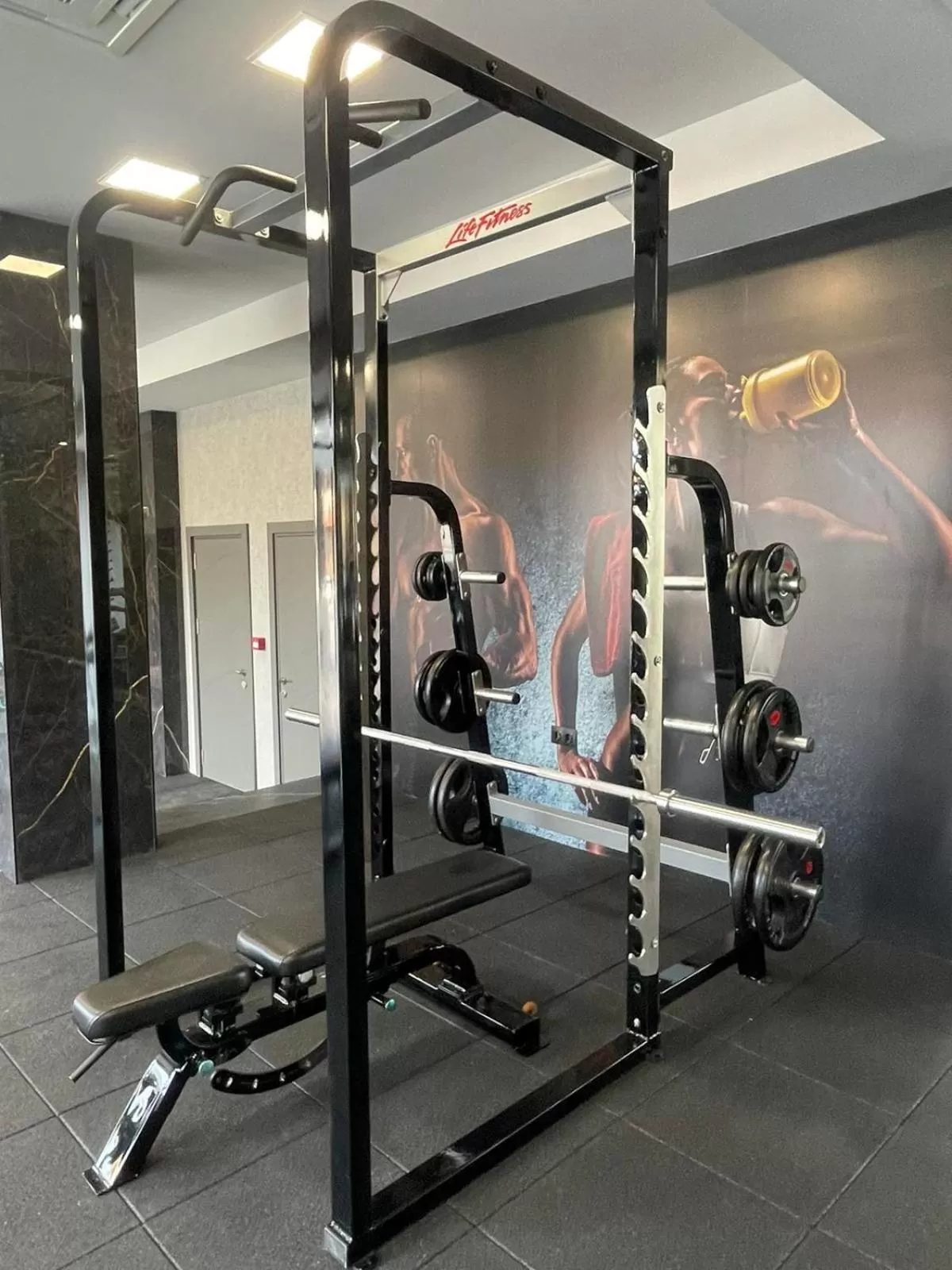Fitness centre/facilities in Jitomir Hotel
