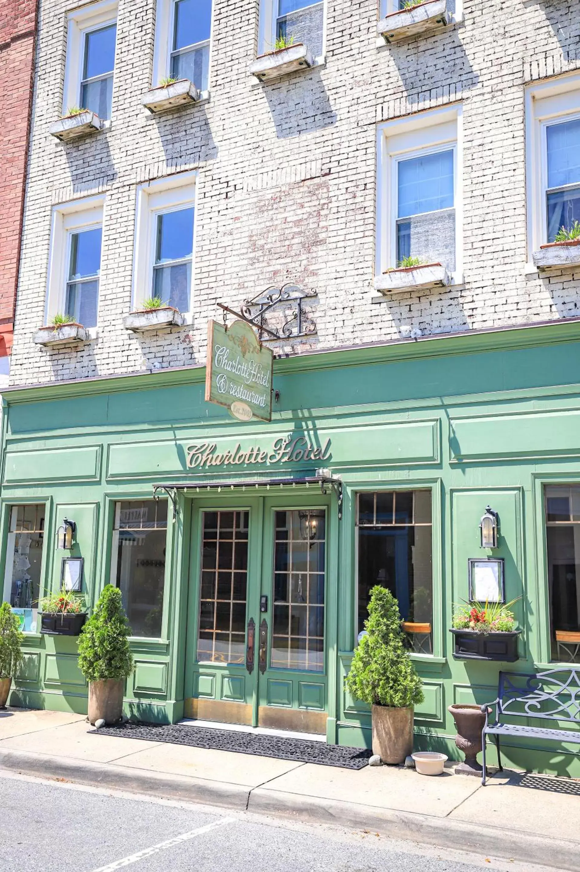 Property building in The Charlotte Hotel & Restaurant Property building in The Charlotte Hotel & Restaurant