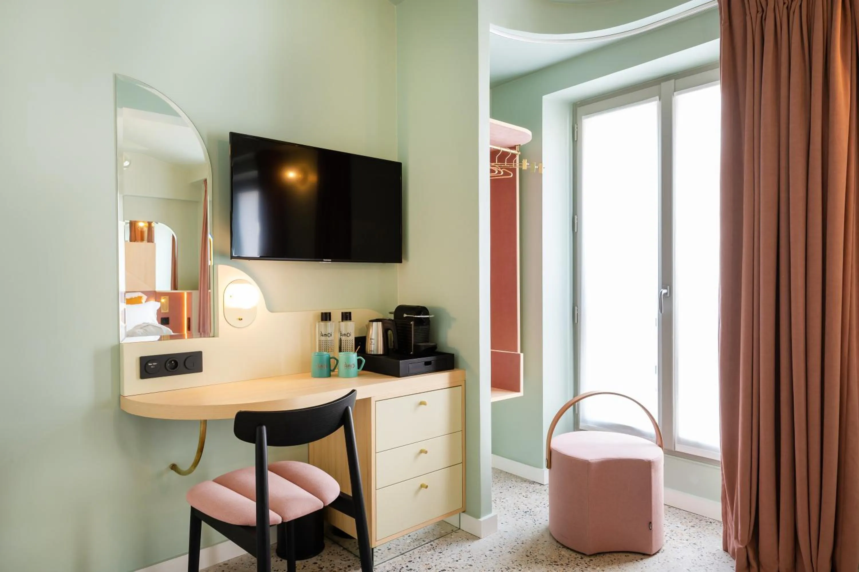 Seating area in Hôtel Amoi Paris