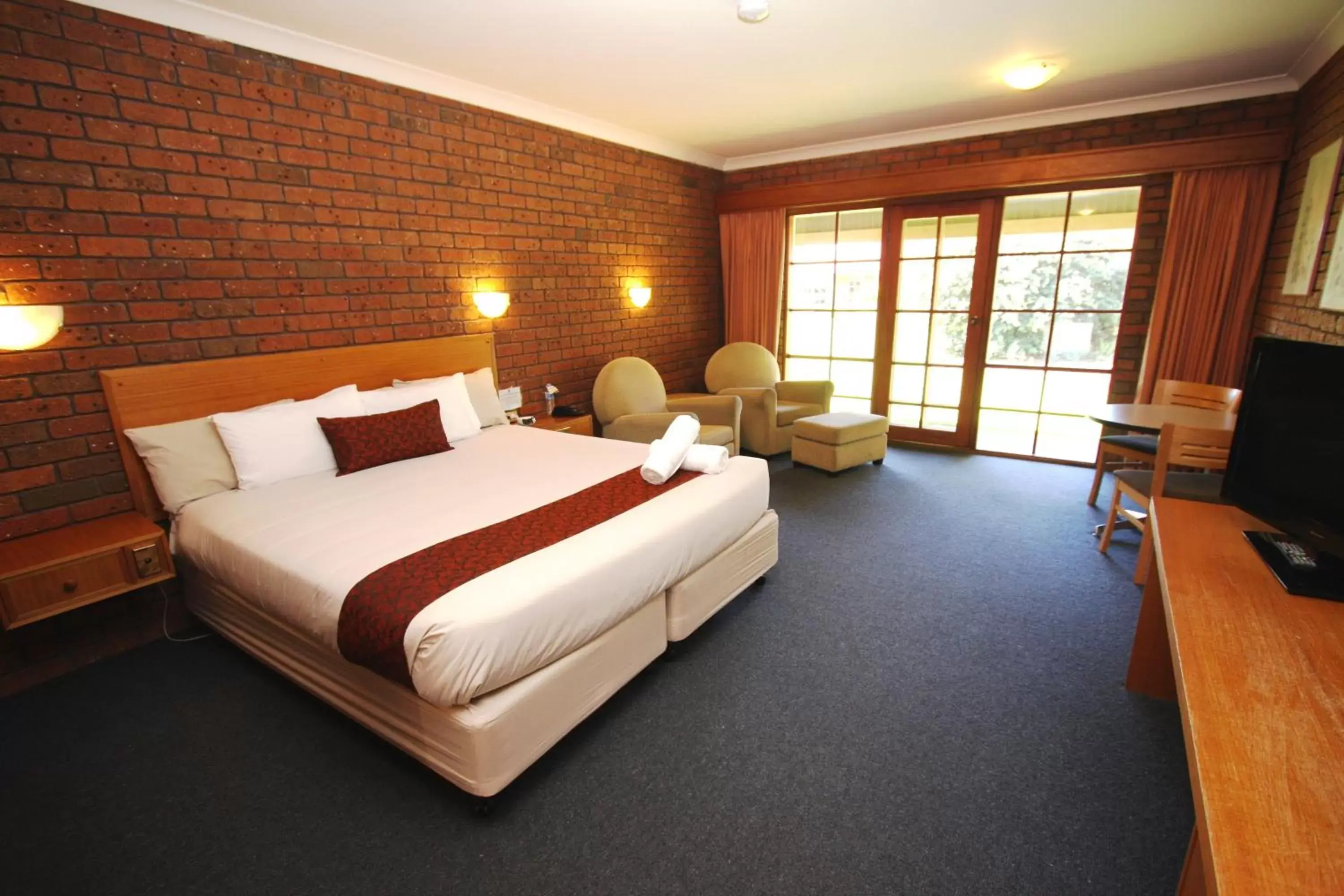 Bedroom, Room Photo in Grange Burn Motel