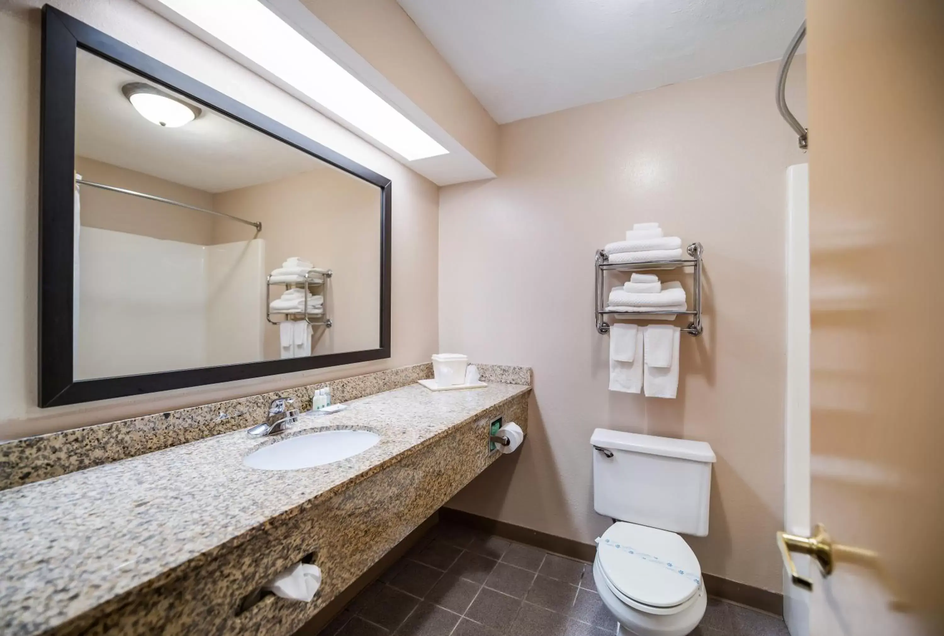 Bathroom in Quality Inn Jacksonville near Little Rock Air Force Base
