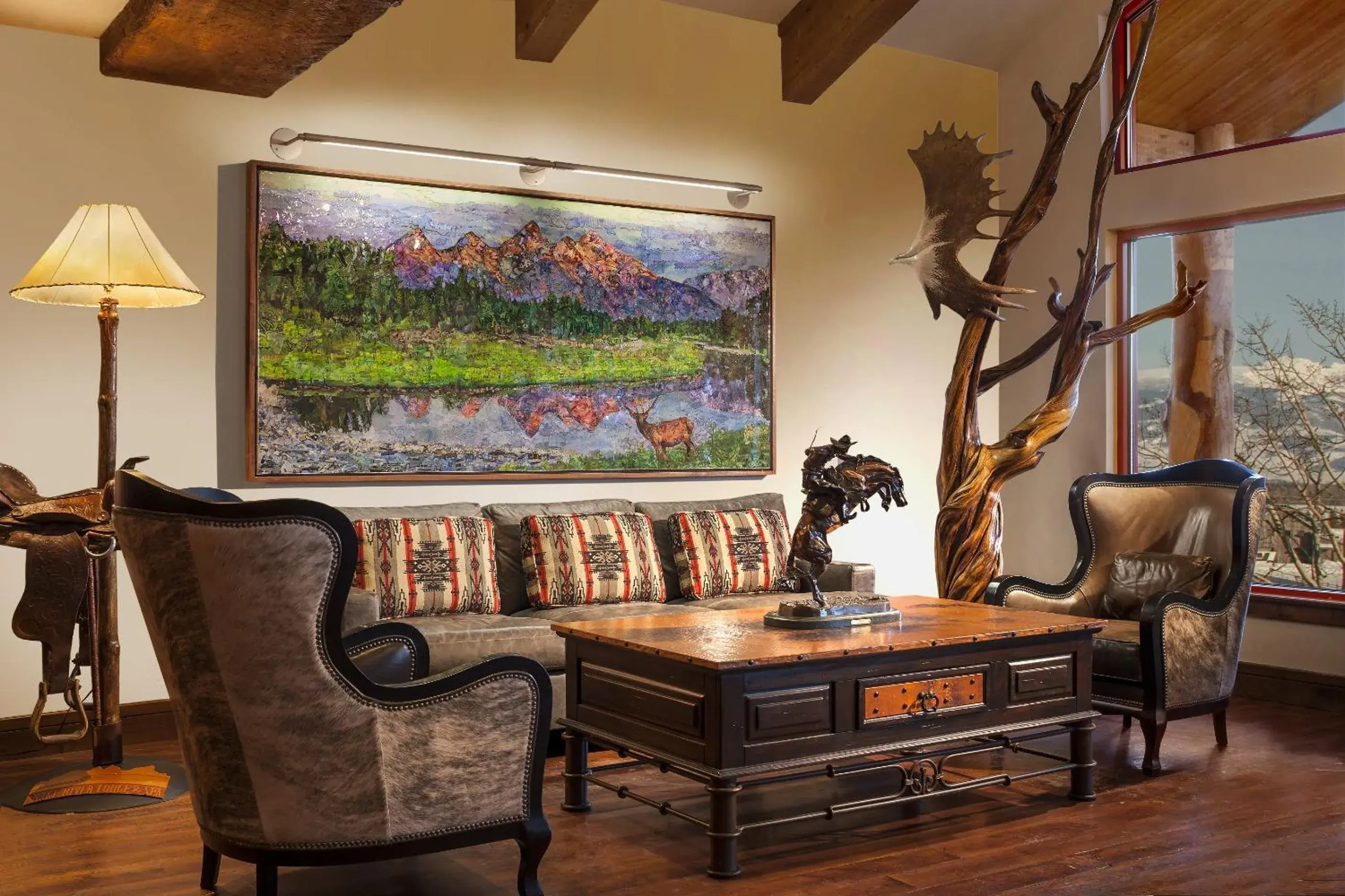 Lobby or reception in Snake River Lodge Lobby or reception in Snake River Lodge