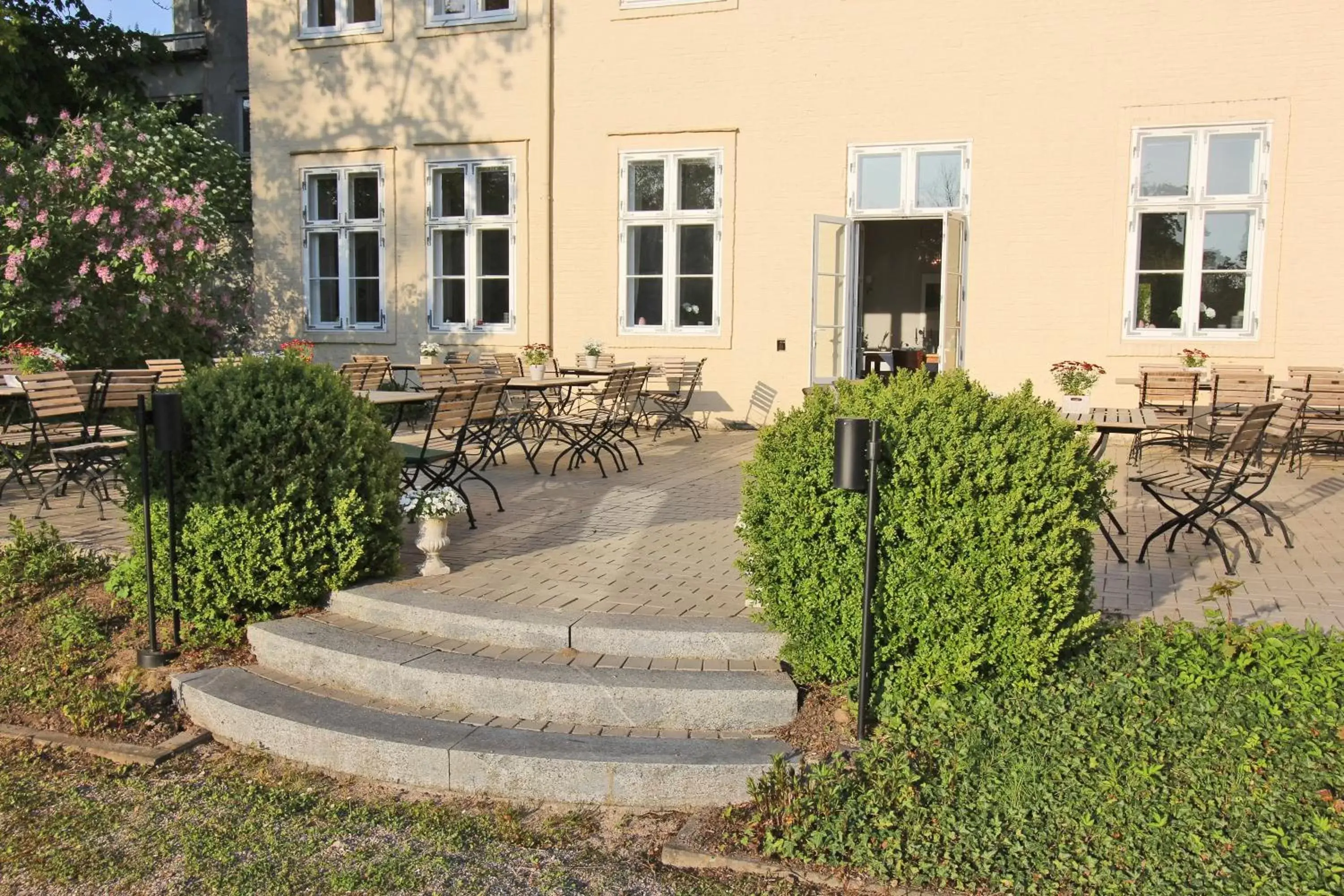 Patio in Hotel Zollhaus