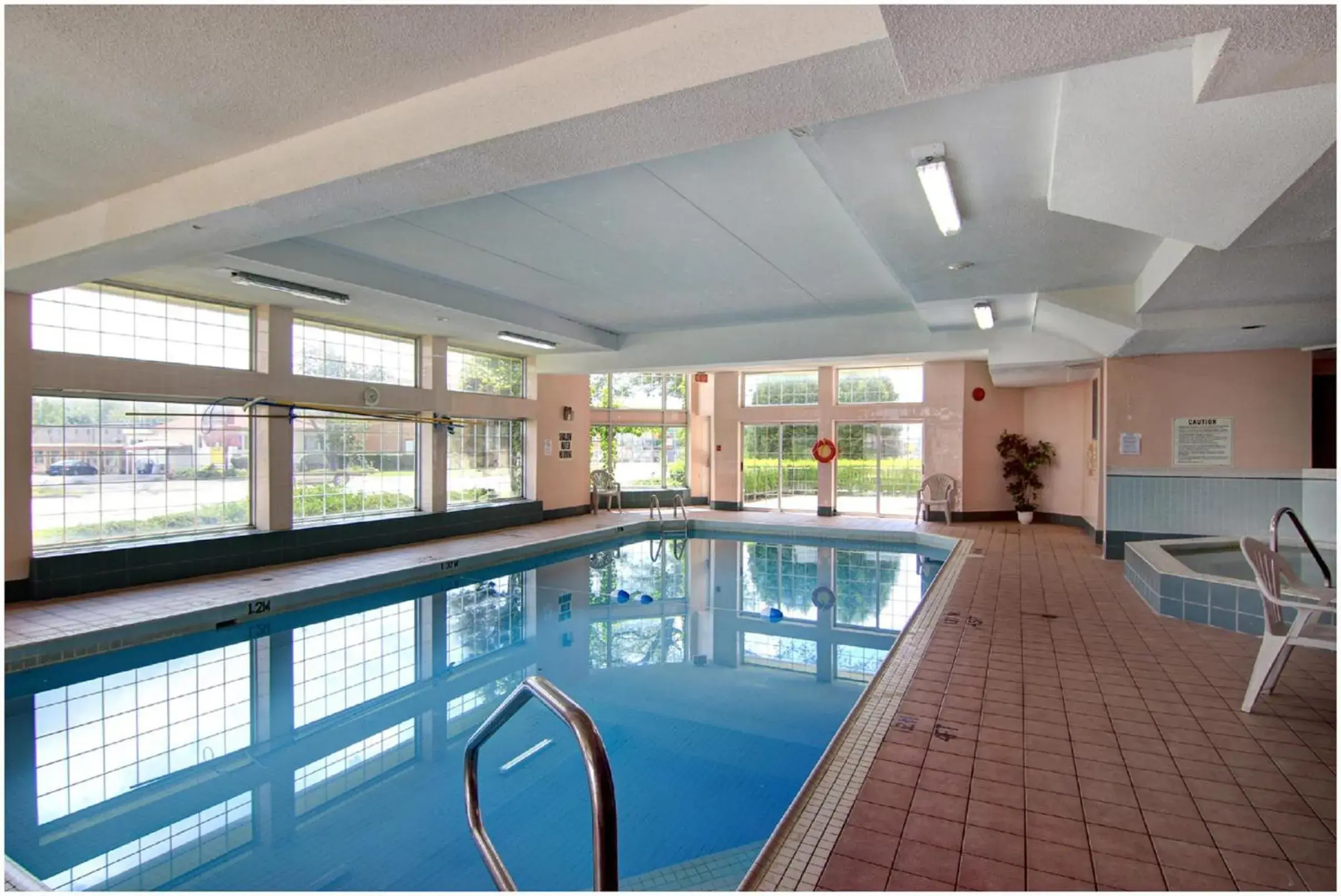 Swimming Pool in Travelodge by Wyndham Niagara Falls Lundys Lane