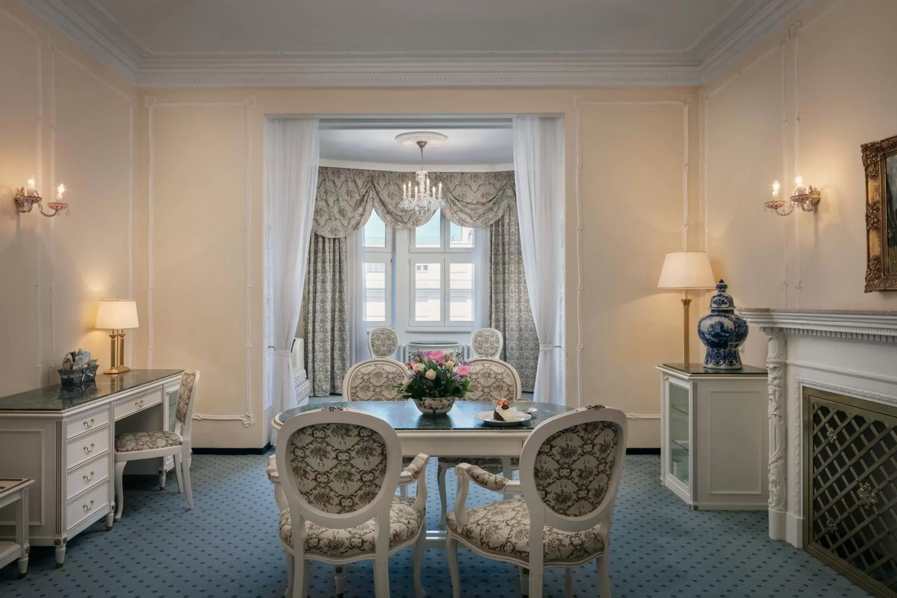 Living room, Dining Area in Ambassador Zlata Husa