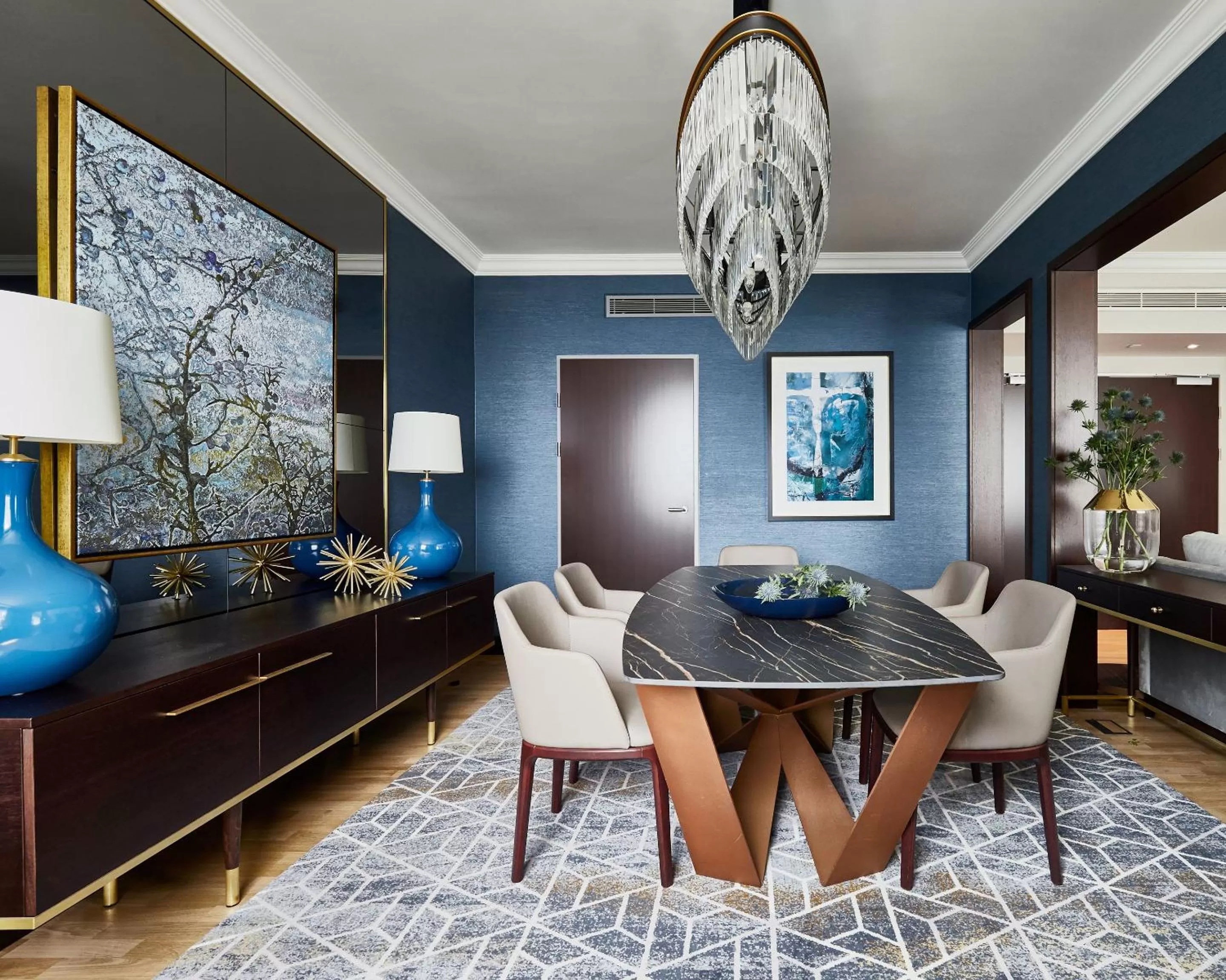 Living room in InterContinental Warszawa by IHG