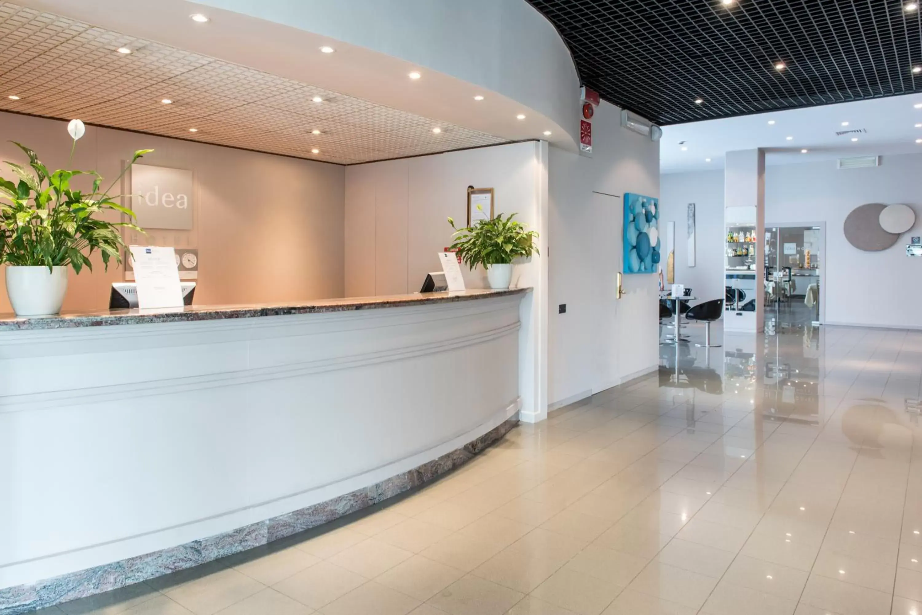 Lobby or reception in Idea Hotel Piacenza Lobby or reception in Idea Hotel Piacenza
