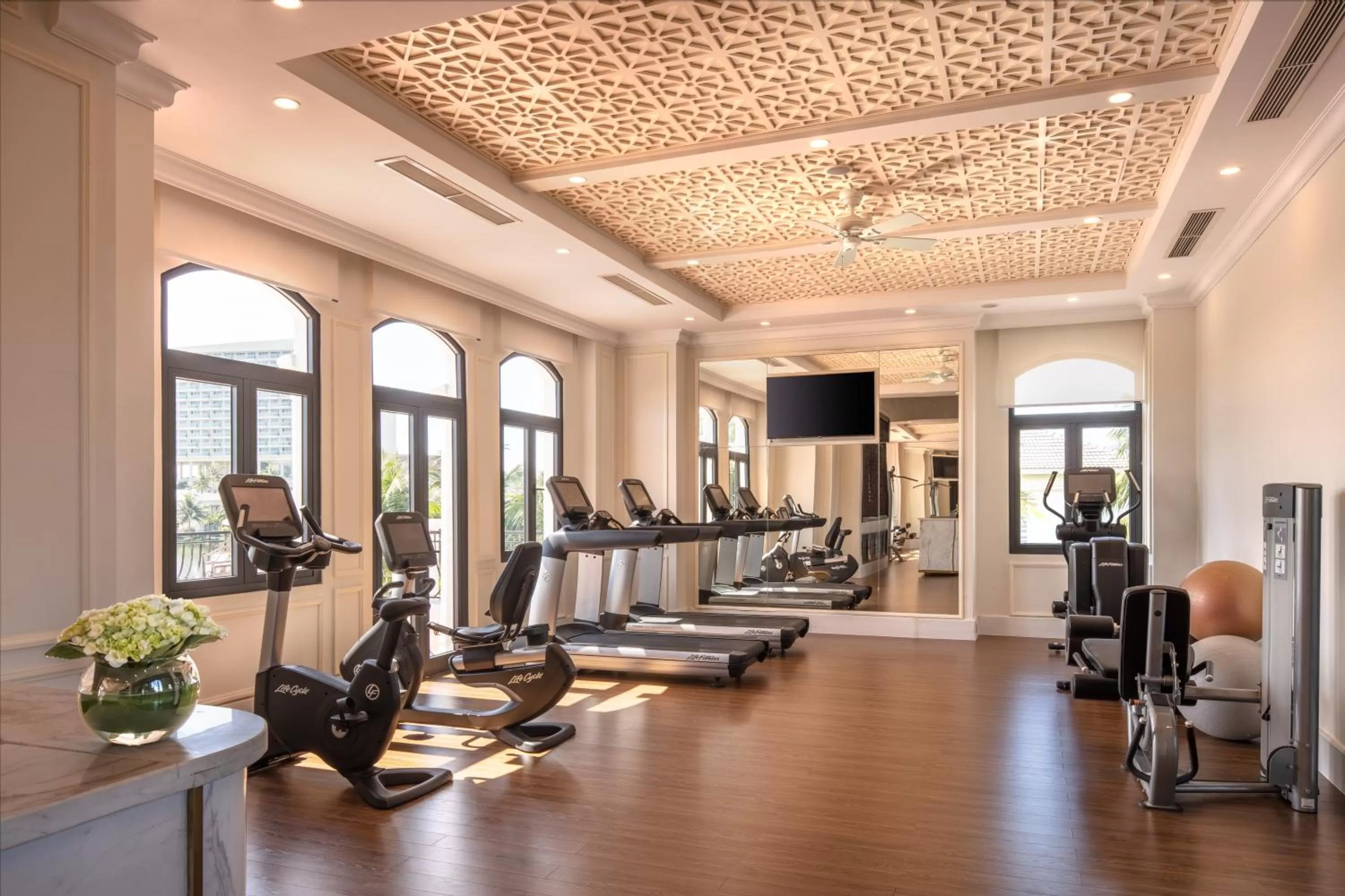 Fitness centre/facilities in Meliá Vinpearl Cam Ranh Beach Resort