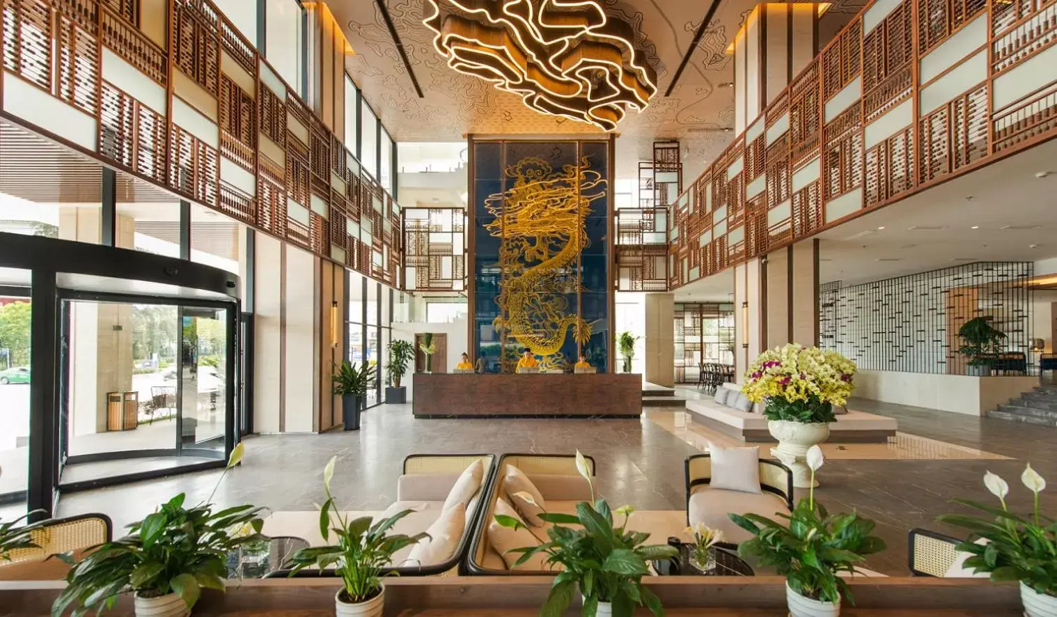 Lobby or reception, Lobby/Reception in Hotel Sol Halong, Trademark Collection by Wyndham