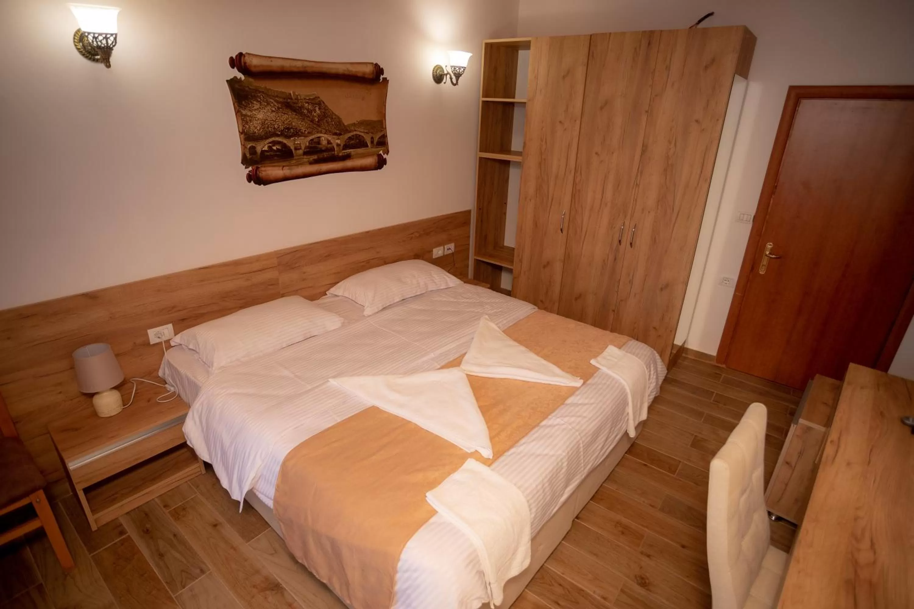 Bed in Hotel Grandpa's House