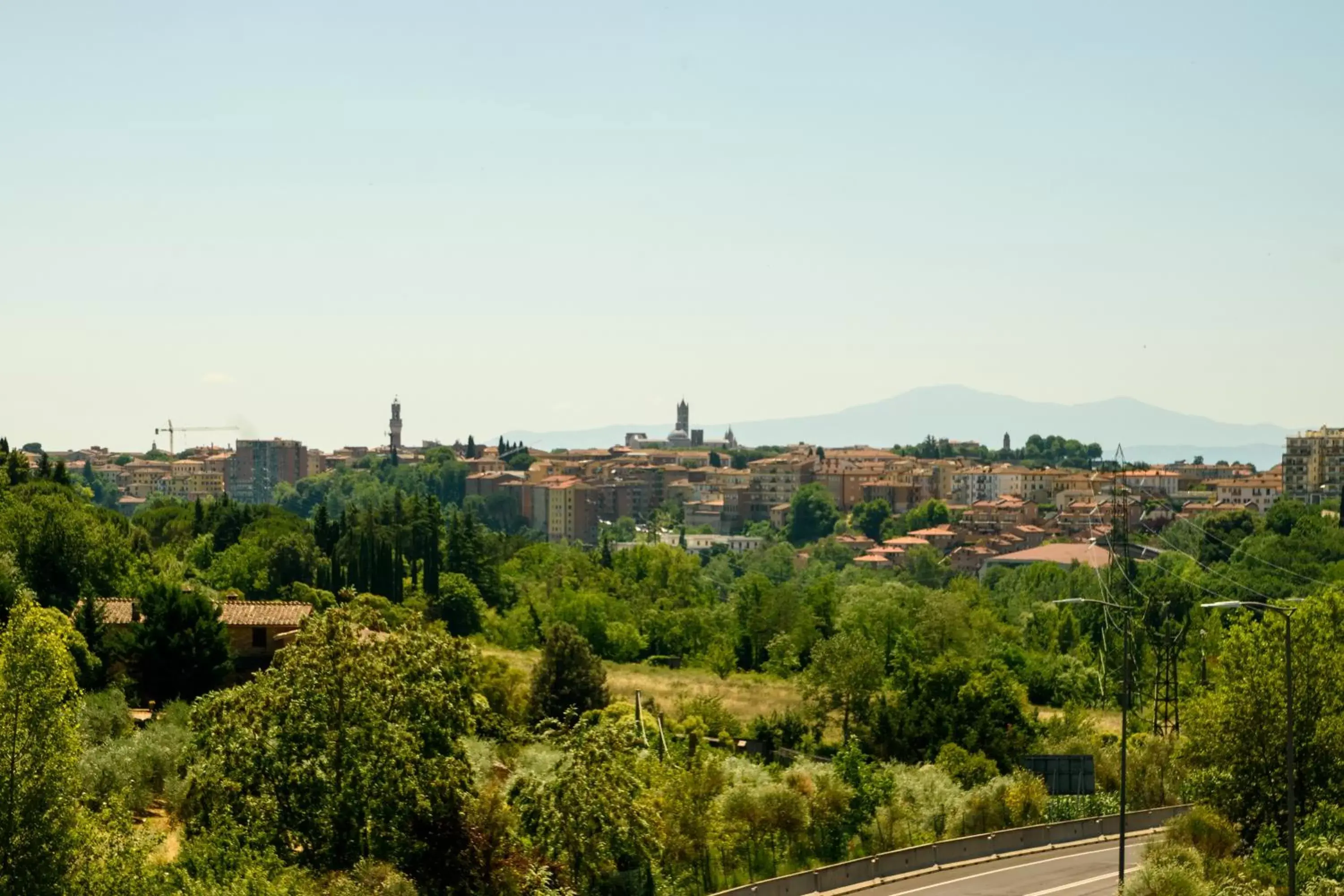 Natural landscape in Hotel Anna Siena Nord