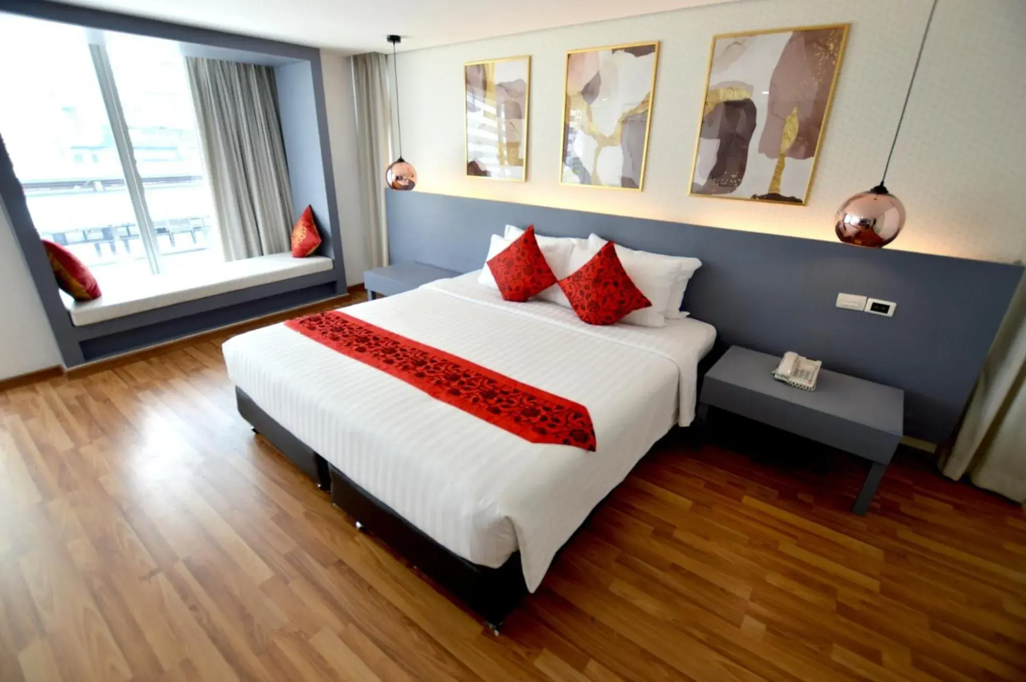 Bed in I Residence Hotel Silom