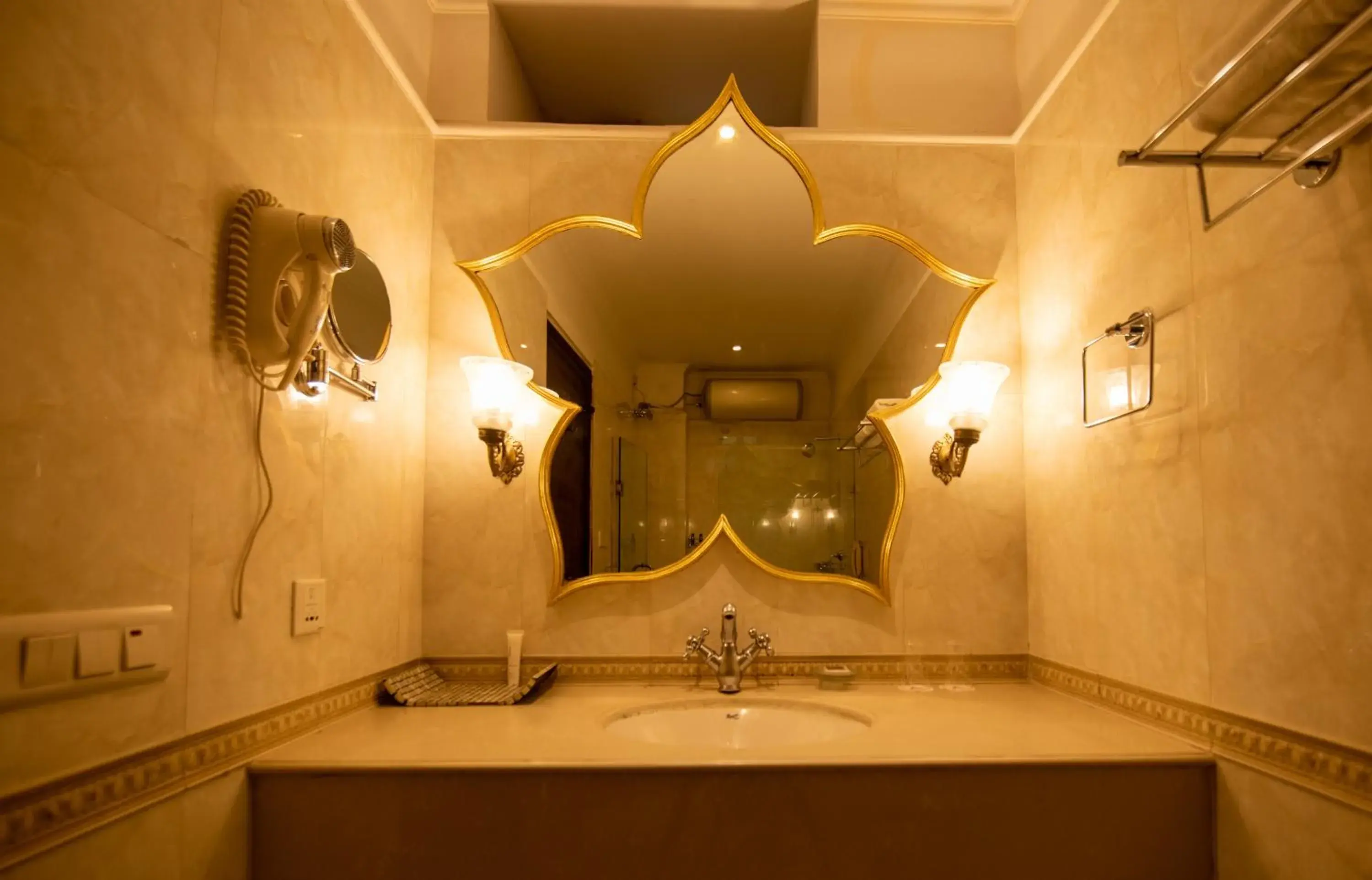 Bathroom in Suryauday Haveli - An Amritara Resort