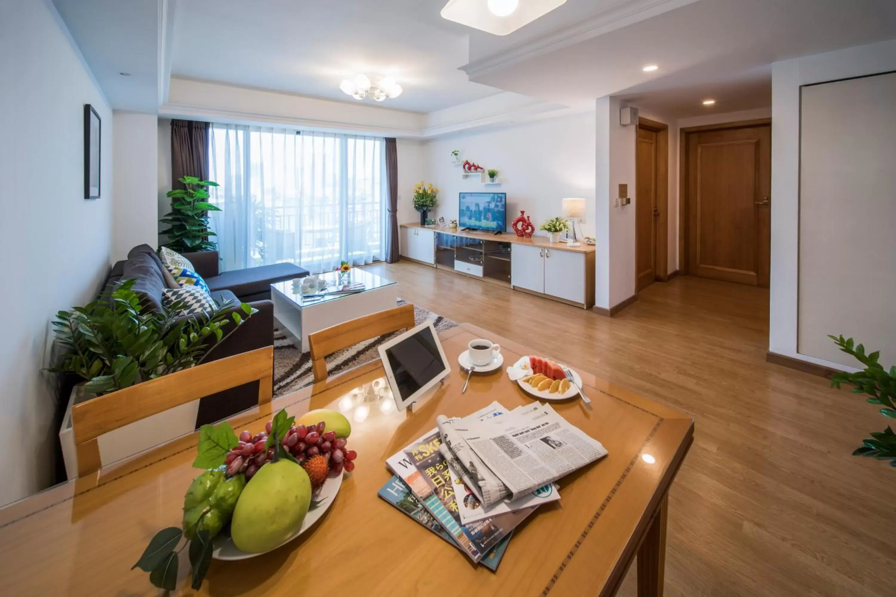 Living room in Rose Garden Residences