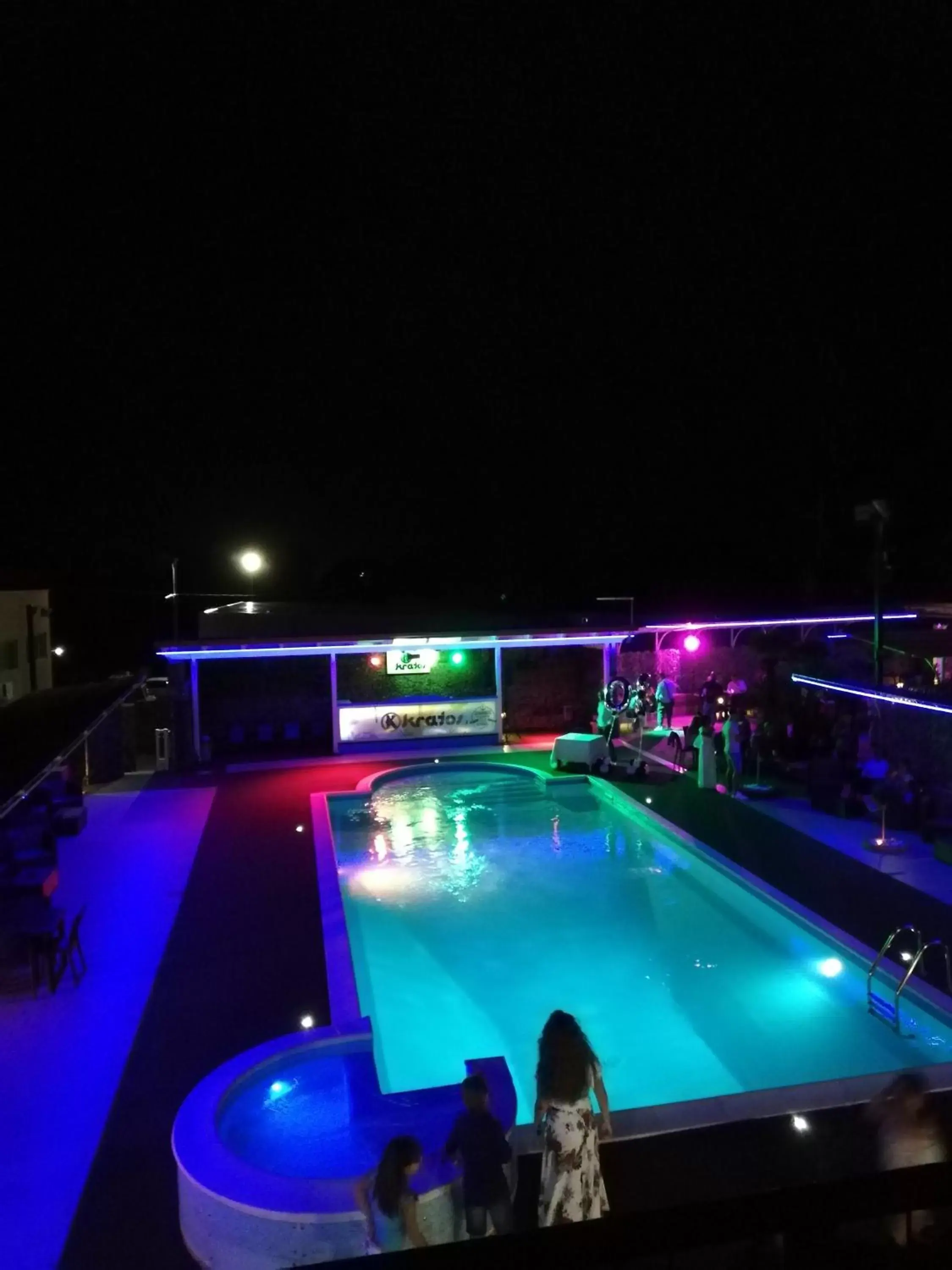Pool View in Motel Kratos