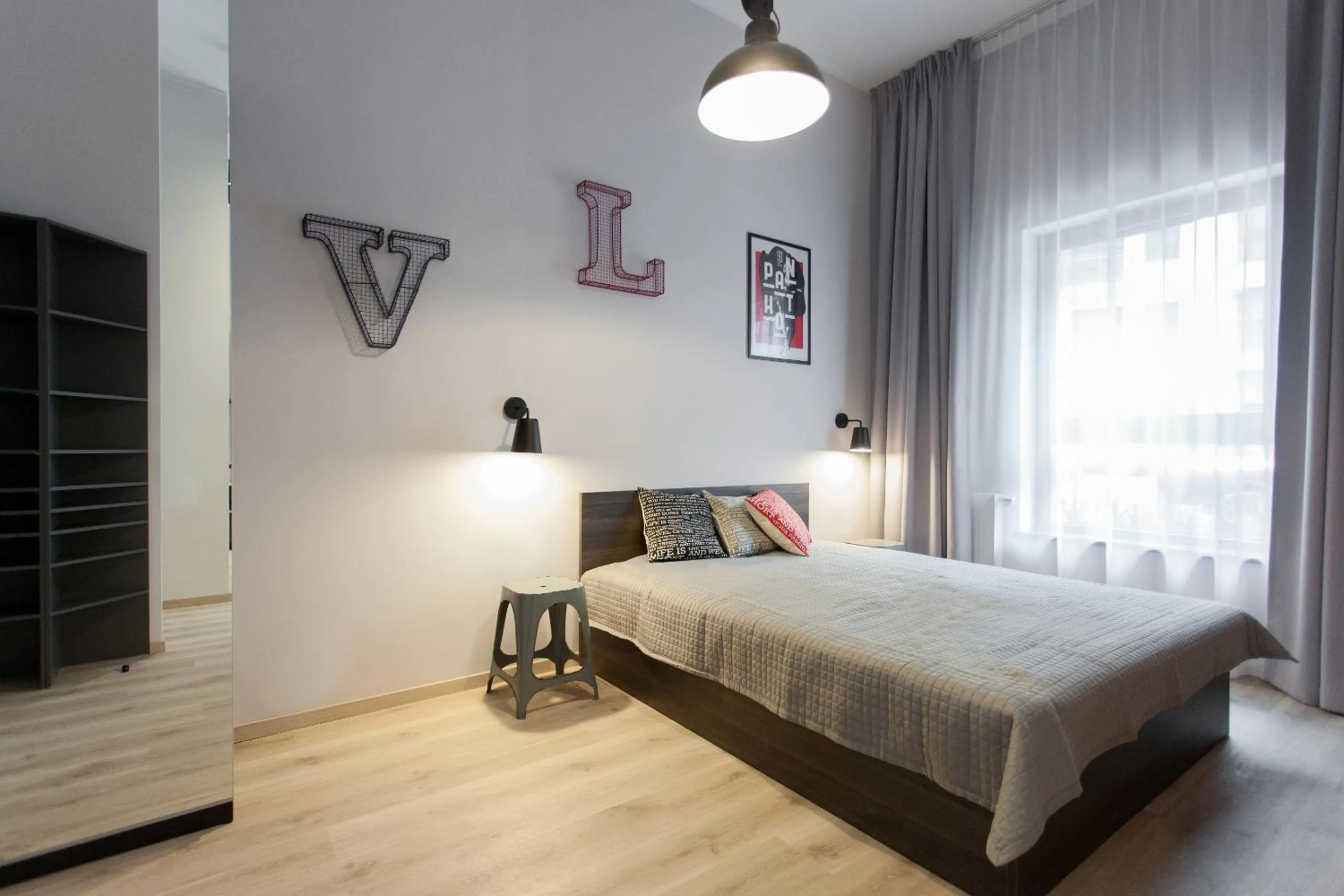 Bedroom, Bed in GRANO APARTMENTS Gdańsk Motława SPA & Wellness