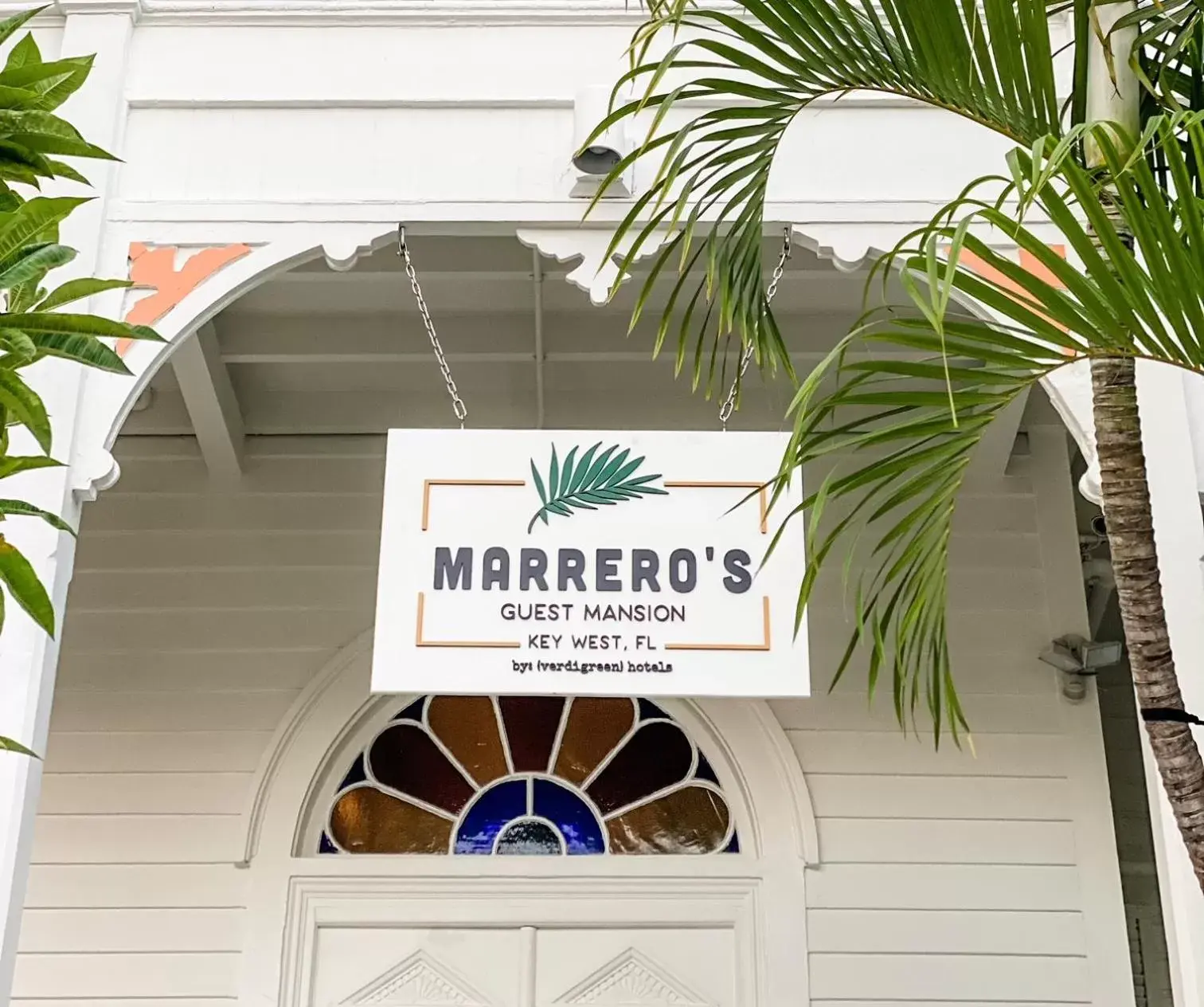 Property logo or sign in Marreros Guest Mansion - Adult Only