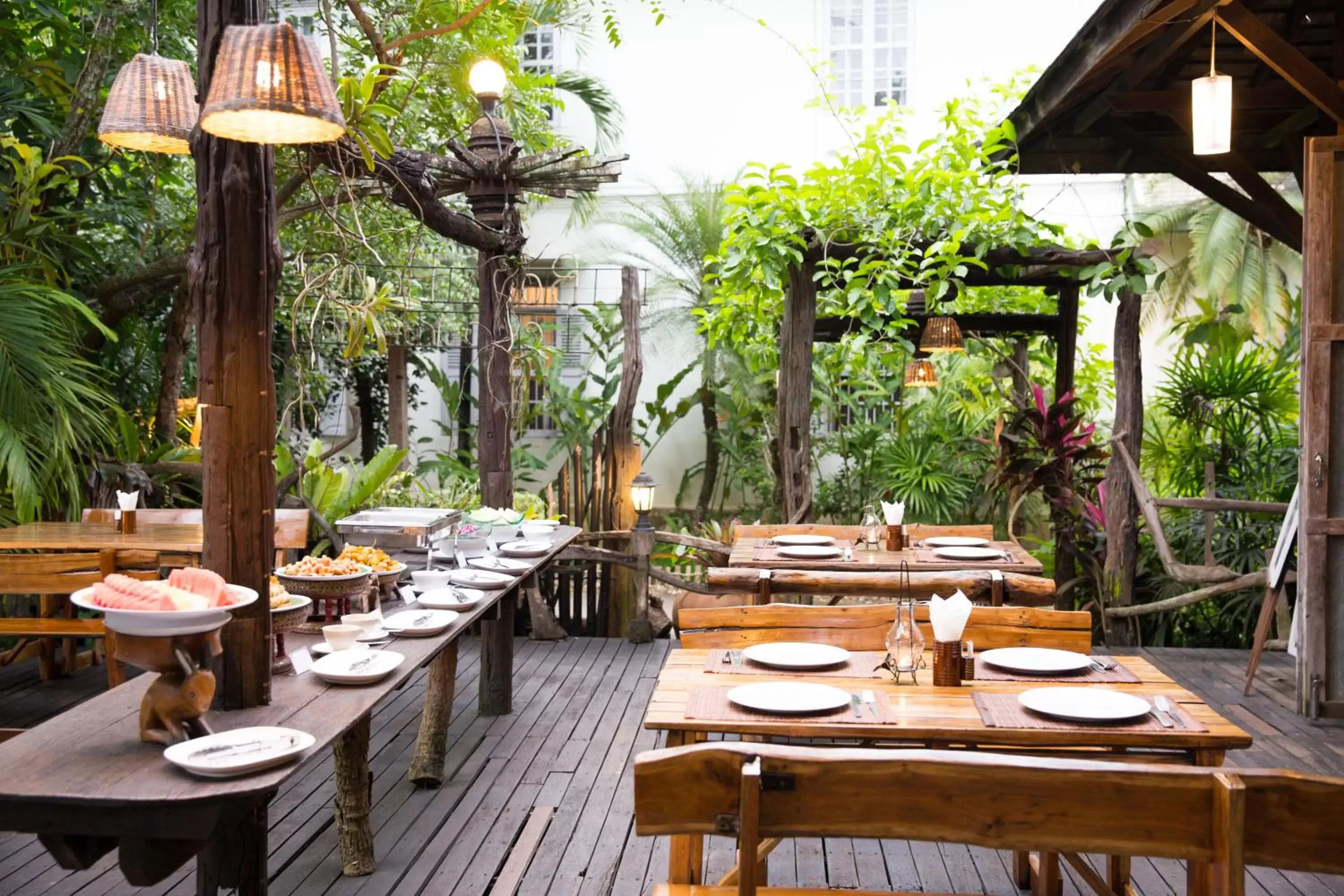 Dining area, Restaurant/Places to Eat in Eco Resort Chiang Mai