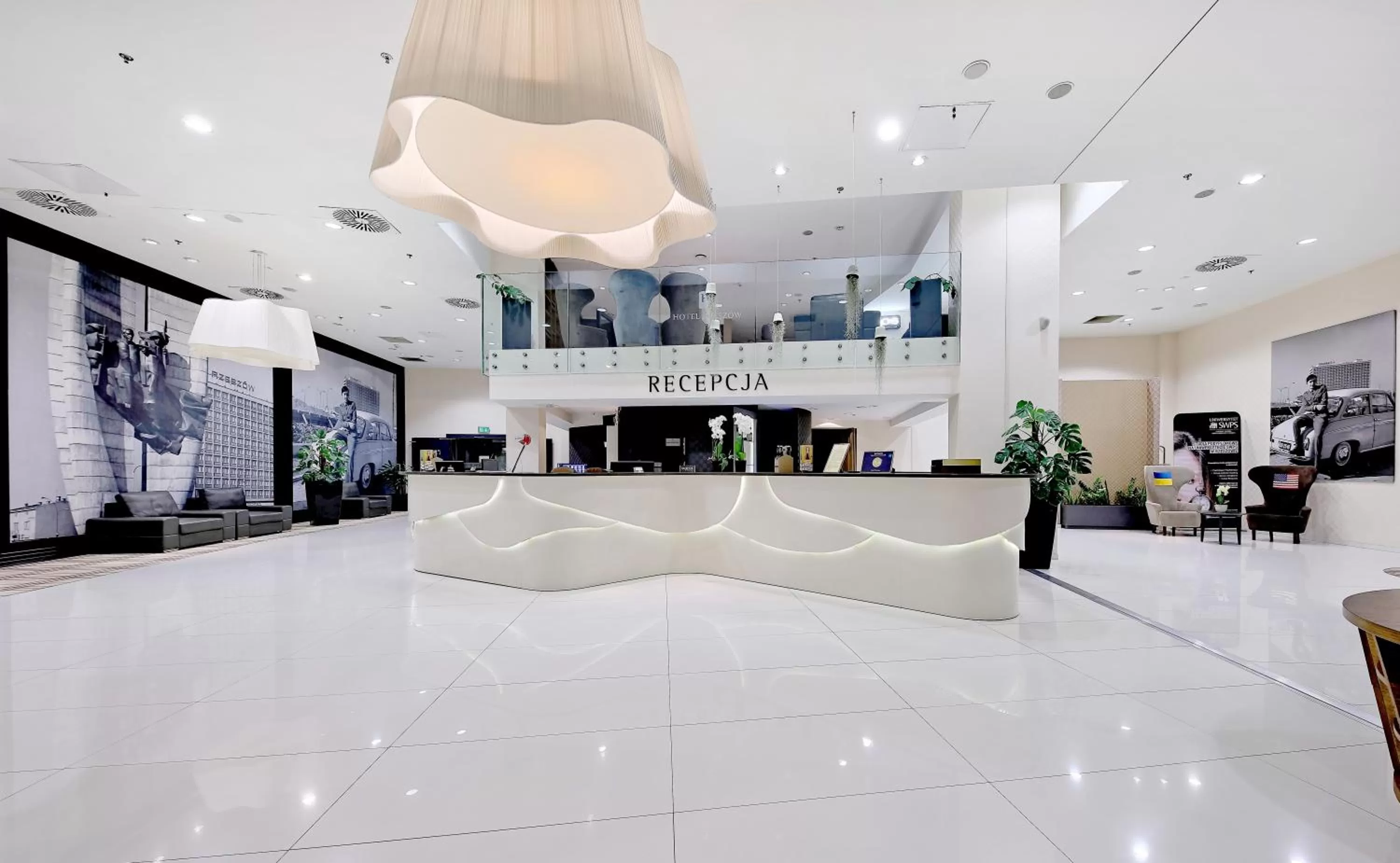 Lobby or reception in Hotel Rzeszów