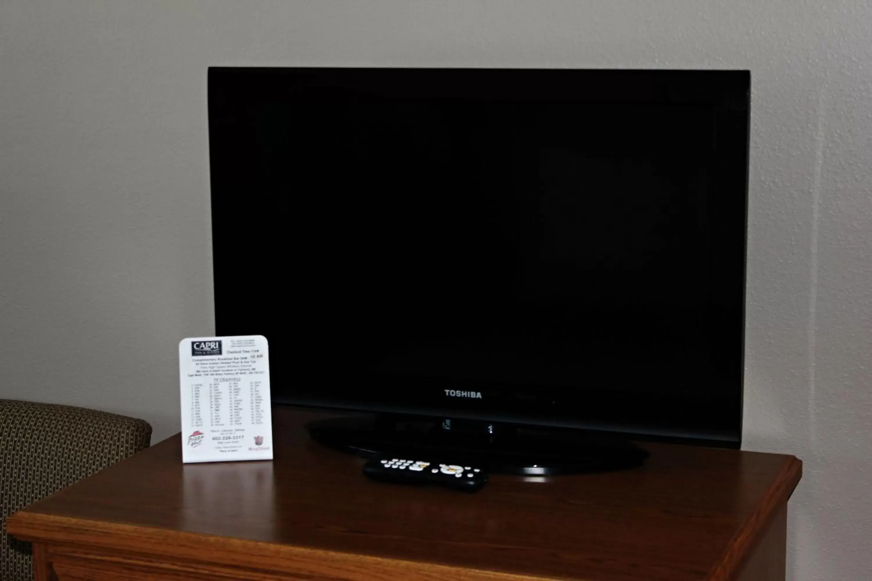 TV/Entertainment Center in Capri Inn & Suites - Beatrice