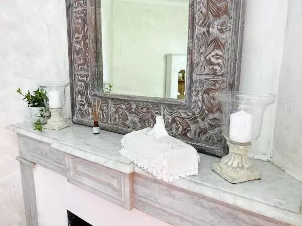 Decorative detail, Bathroom in Bed & Breakfast Chambres d'hôtes COTTAGE BELLEVUE