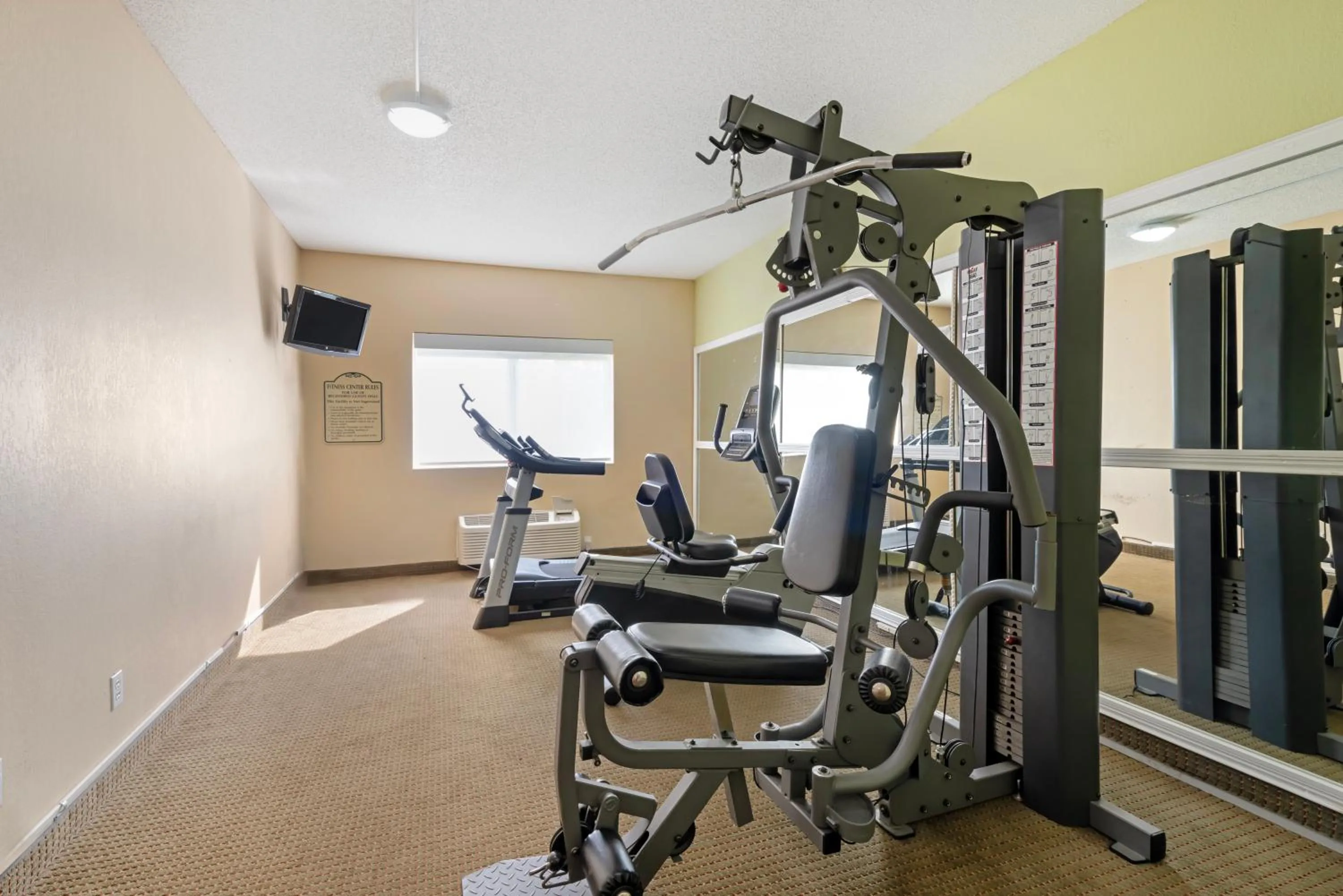 Fitness centre/facilities in Quality Inn Bemidji