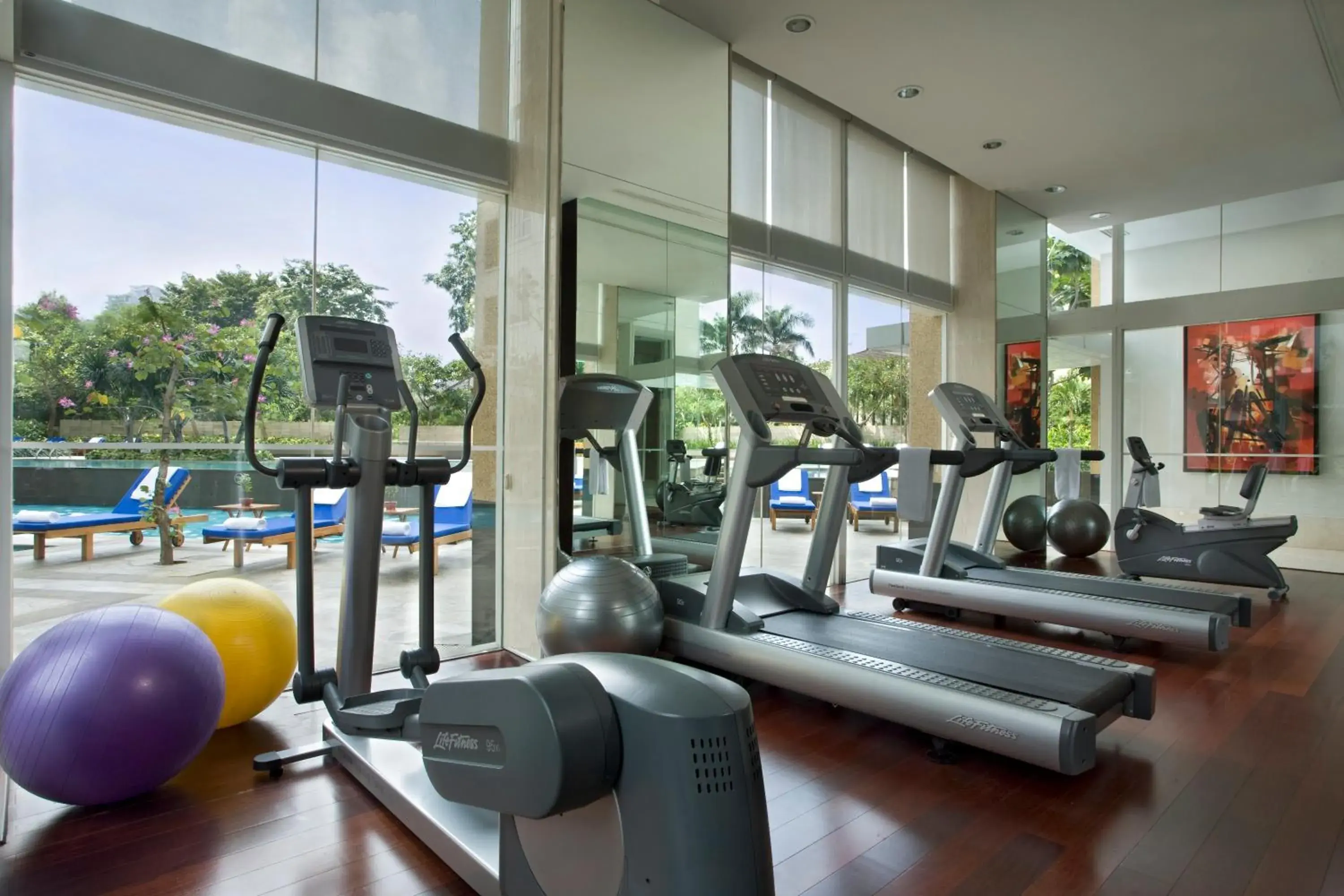 Fitness centre/facilities in Somerset Berlian Jakarta Fitness centre/facilities in Somerset Berlian Jakarta