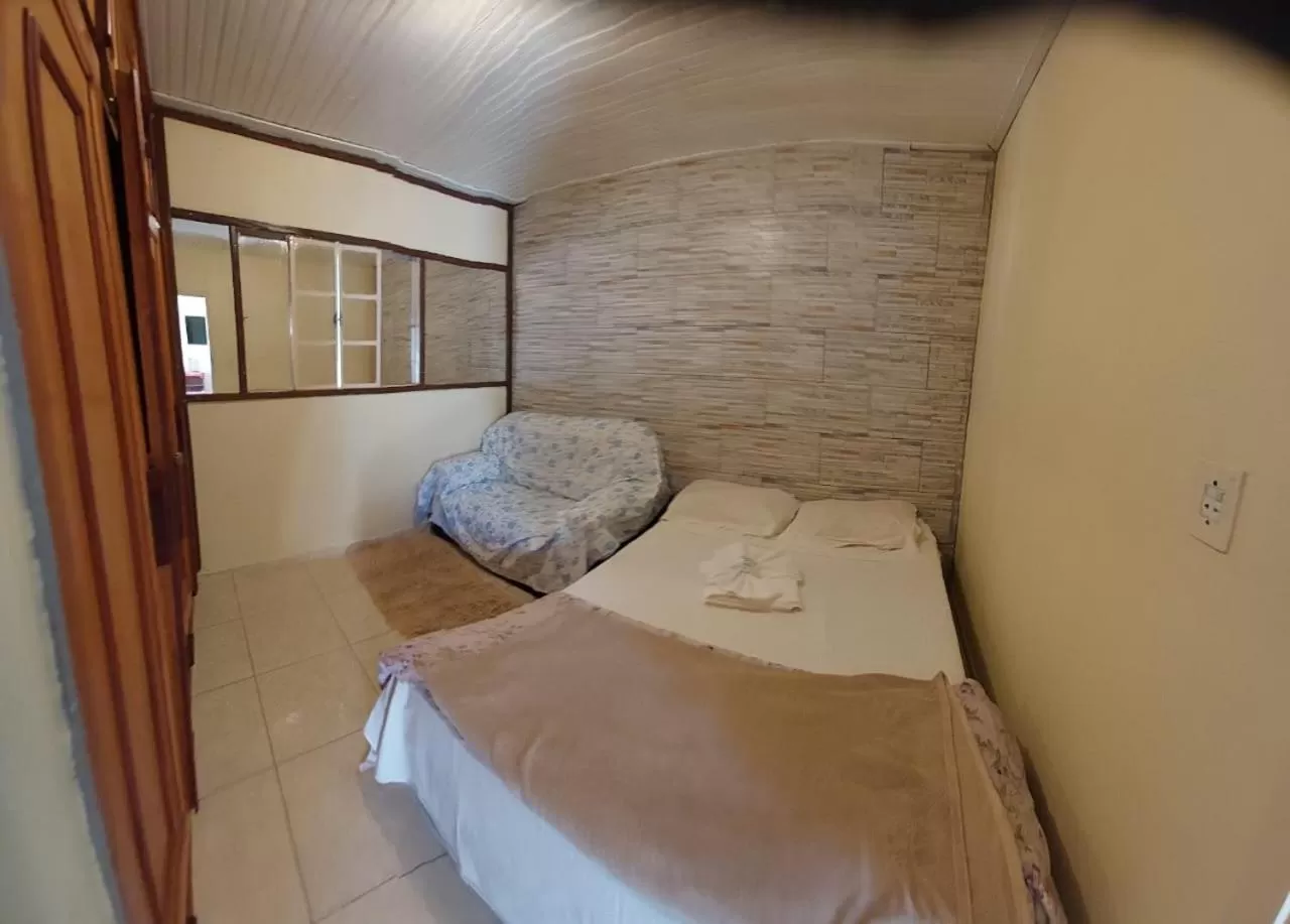 Bedroom, Bed in Pousada Reino Encantado - São Thomé das Letras - Minas Gerais