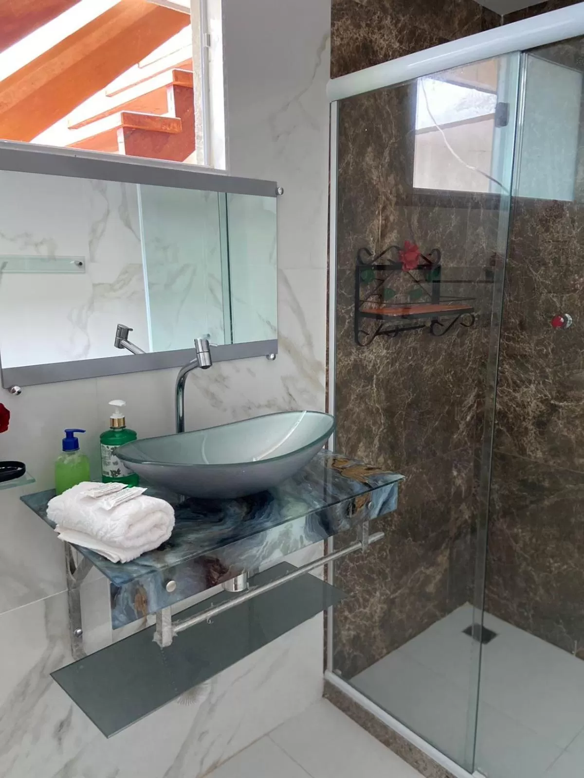 Bathroom in Pousada e Restaurante Vista Turquesa