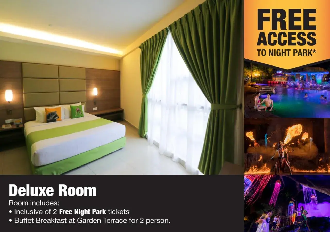Bed in Sunway Lost World Hotel Bed in Sunway Lost World Hotel