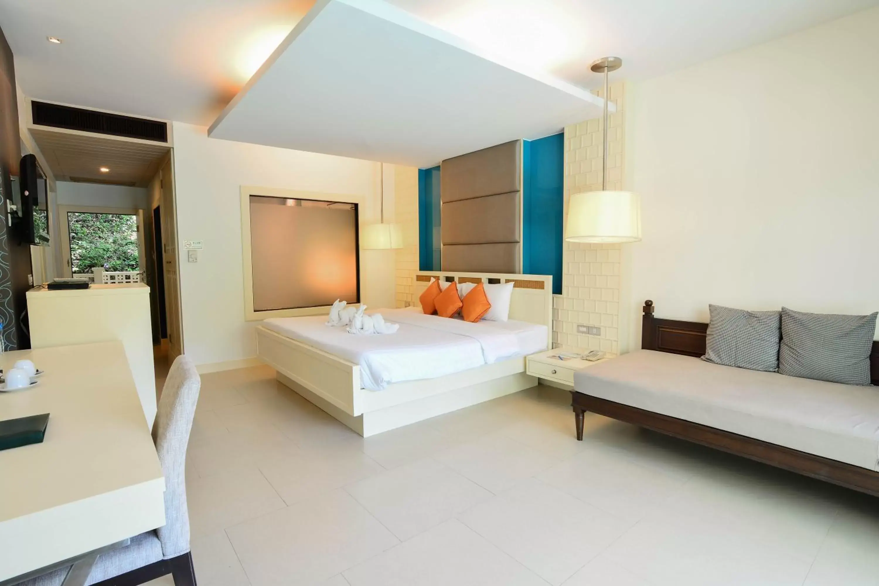 Bed in Krabi Tipa Resort - SHA EXTRA PLUS