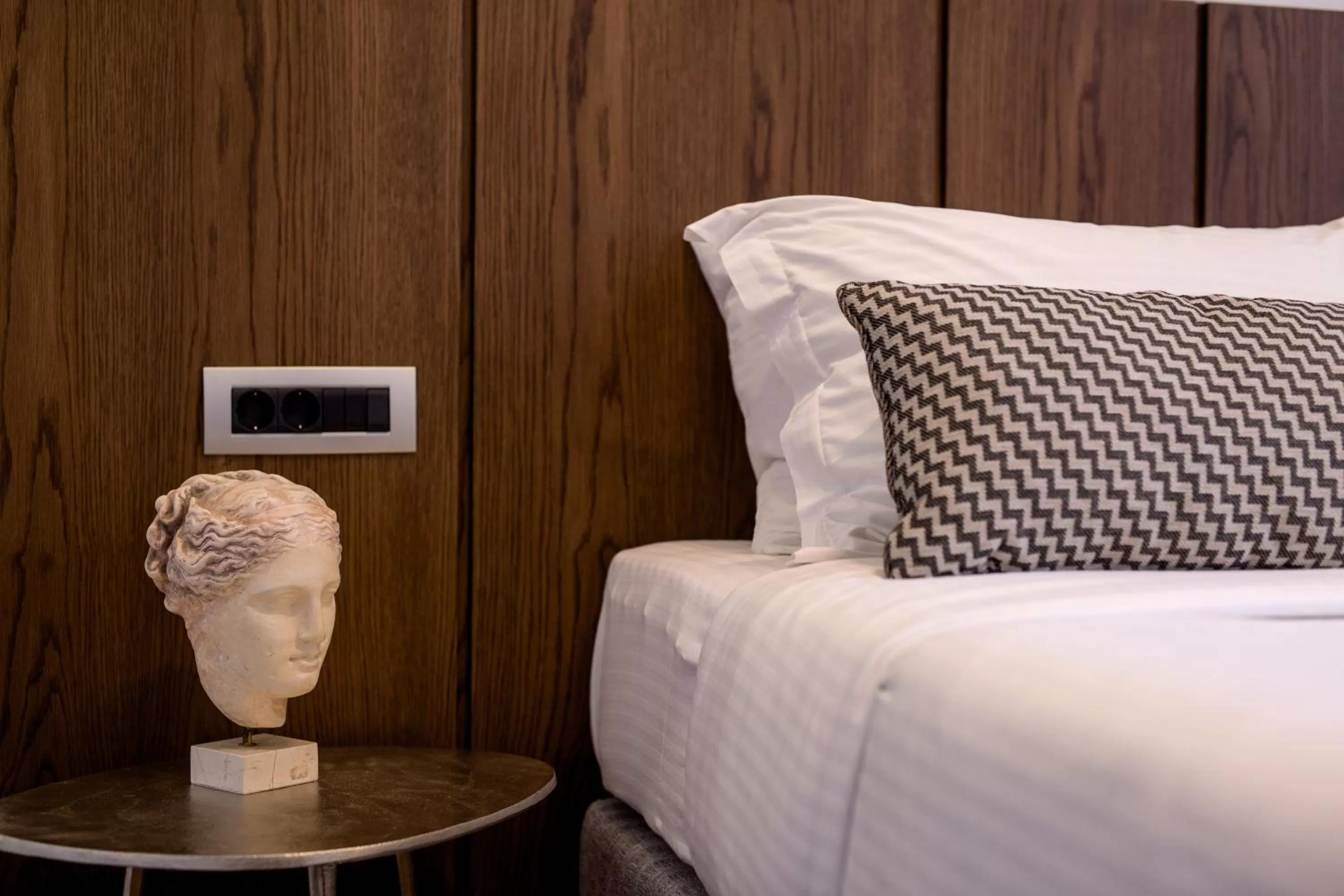 Bed in Gambello Luxury Rooms