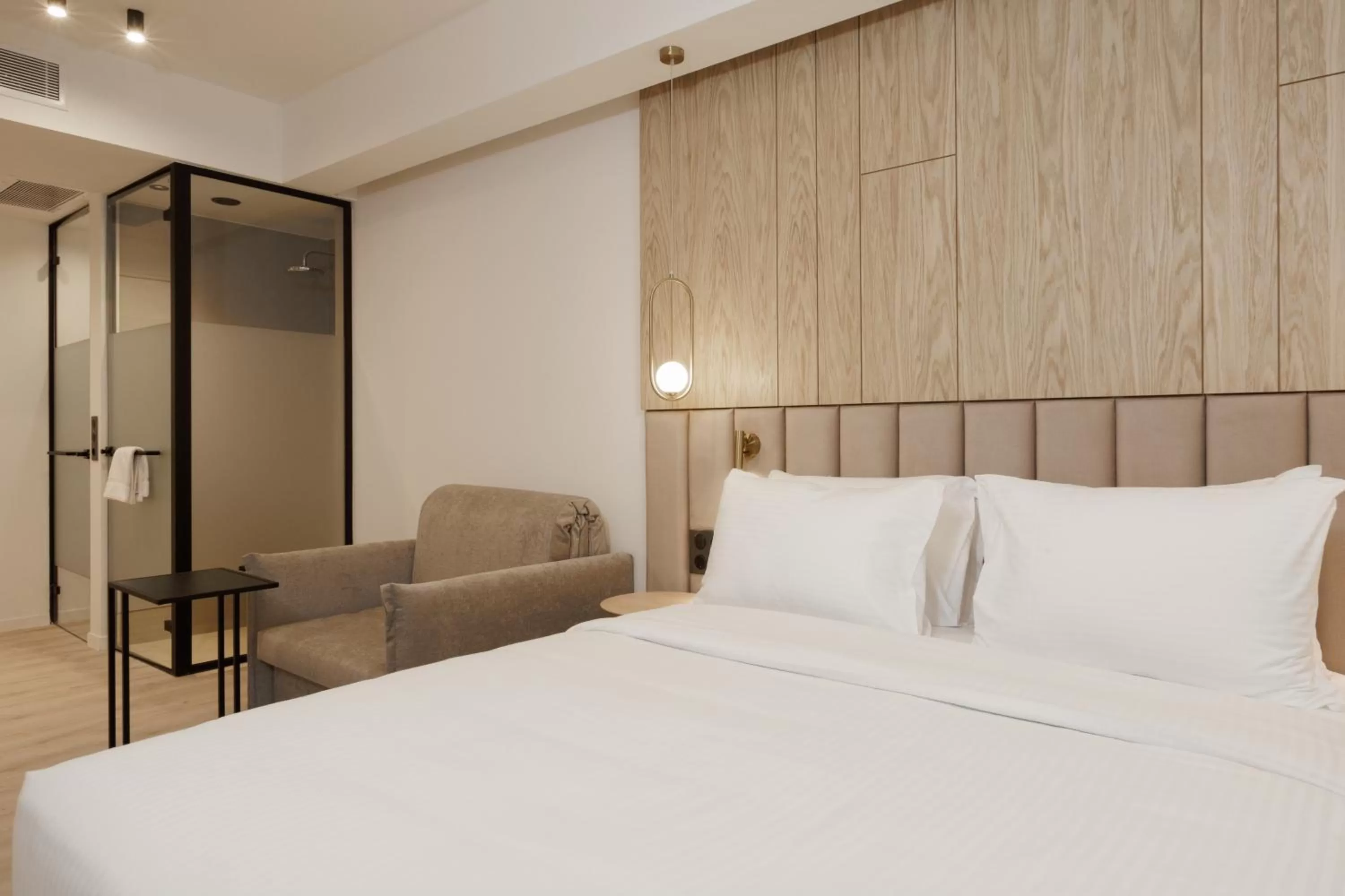 Bed in Hilton Garden Inn Athens Syggrou Avenue