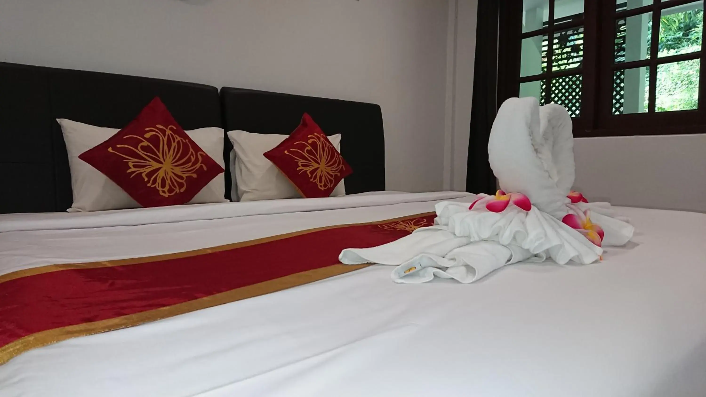 Bed in The Krabi Forest Homestay