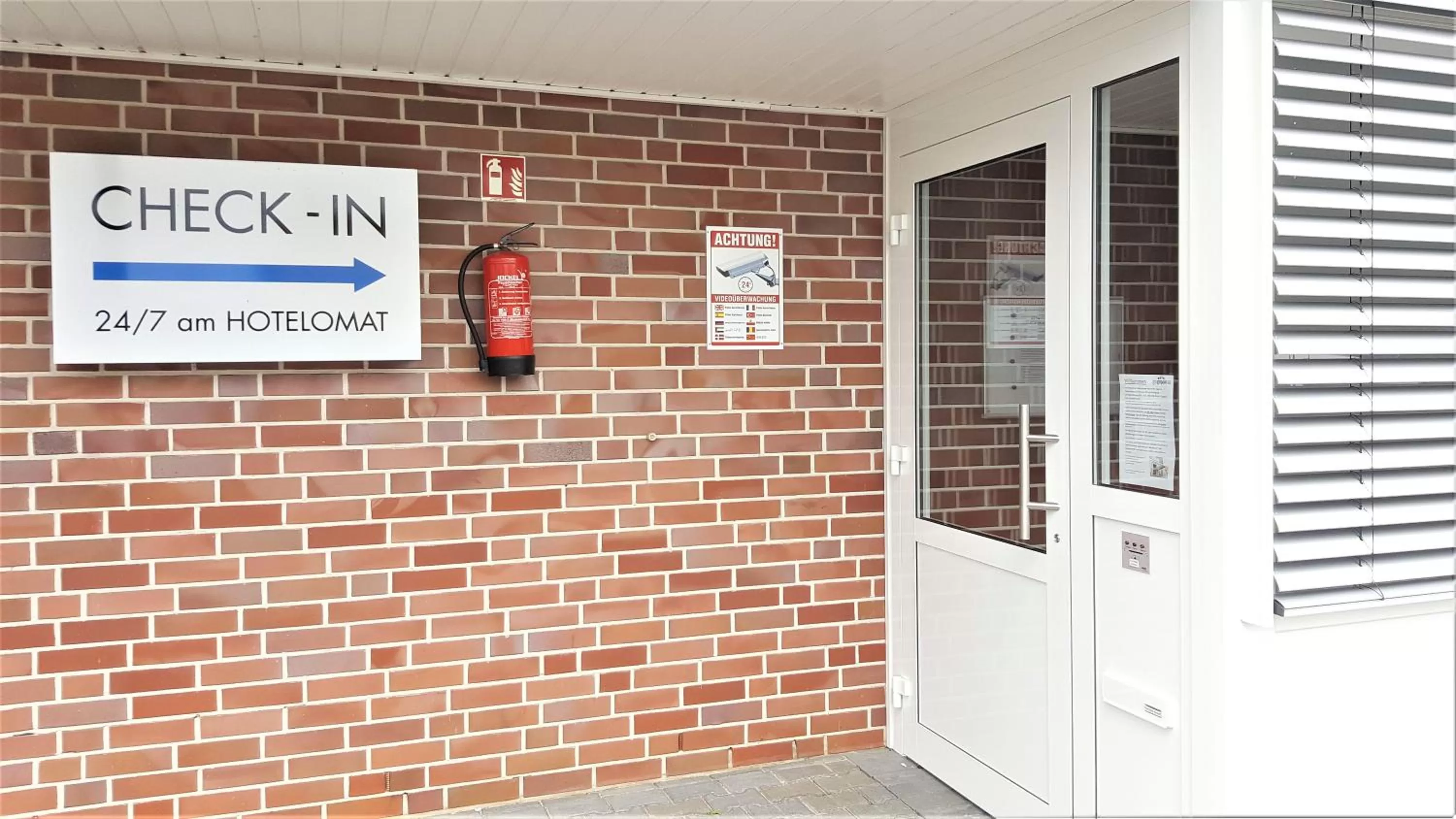 Facade/entrance in Motel Espenhof