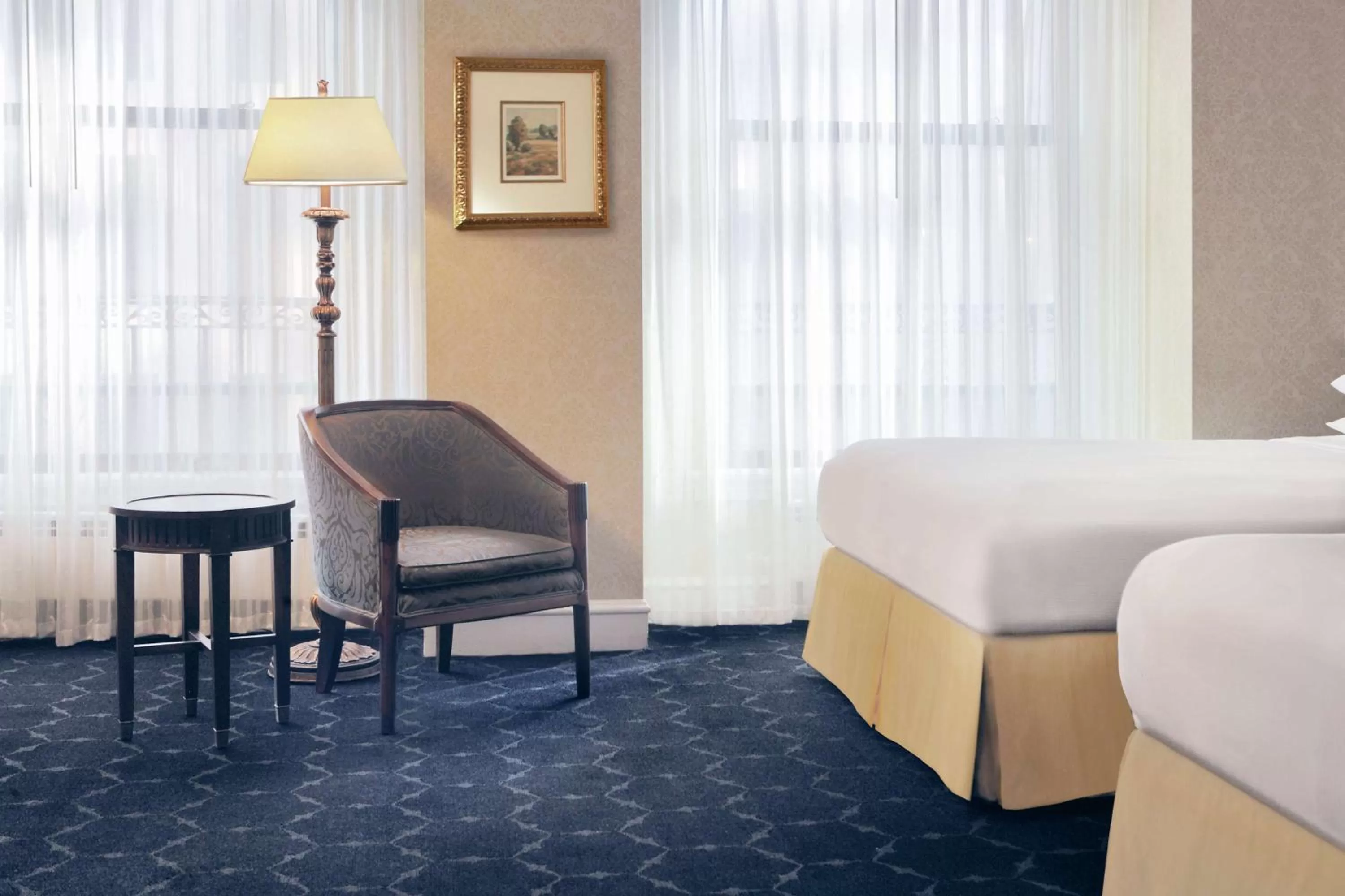 Bed in The Drake Hotel