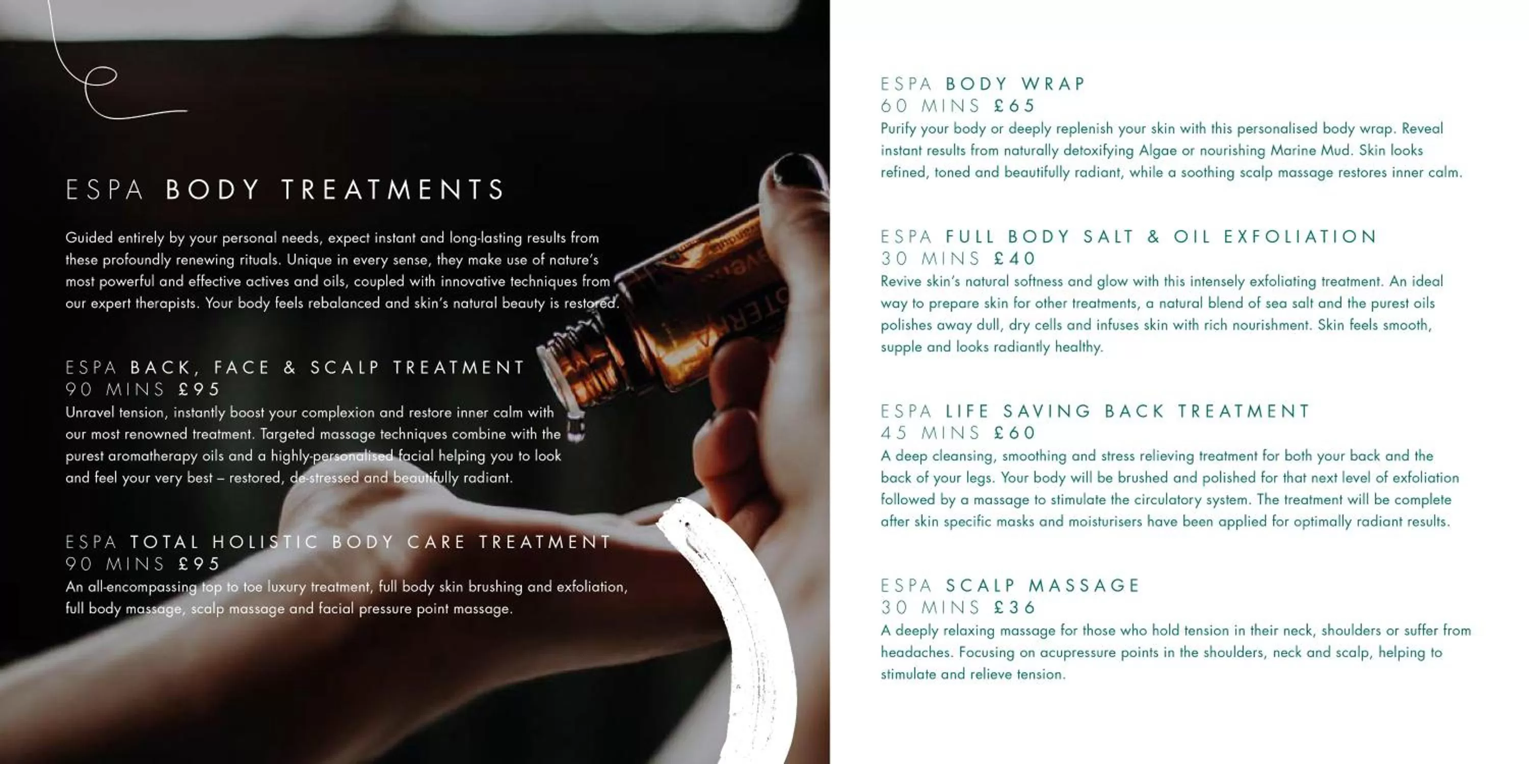 Spa and wellness centre/facilities in Malmaison Newcastle