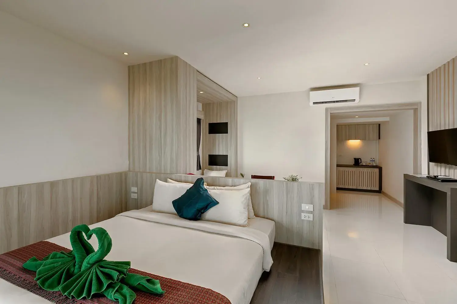 Photo of the whole room, Bed in Nakara Long Beach Resort - SHA Extra Plus