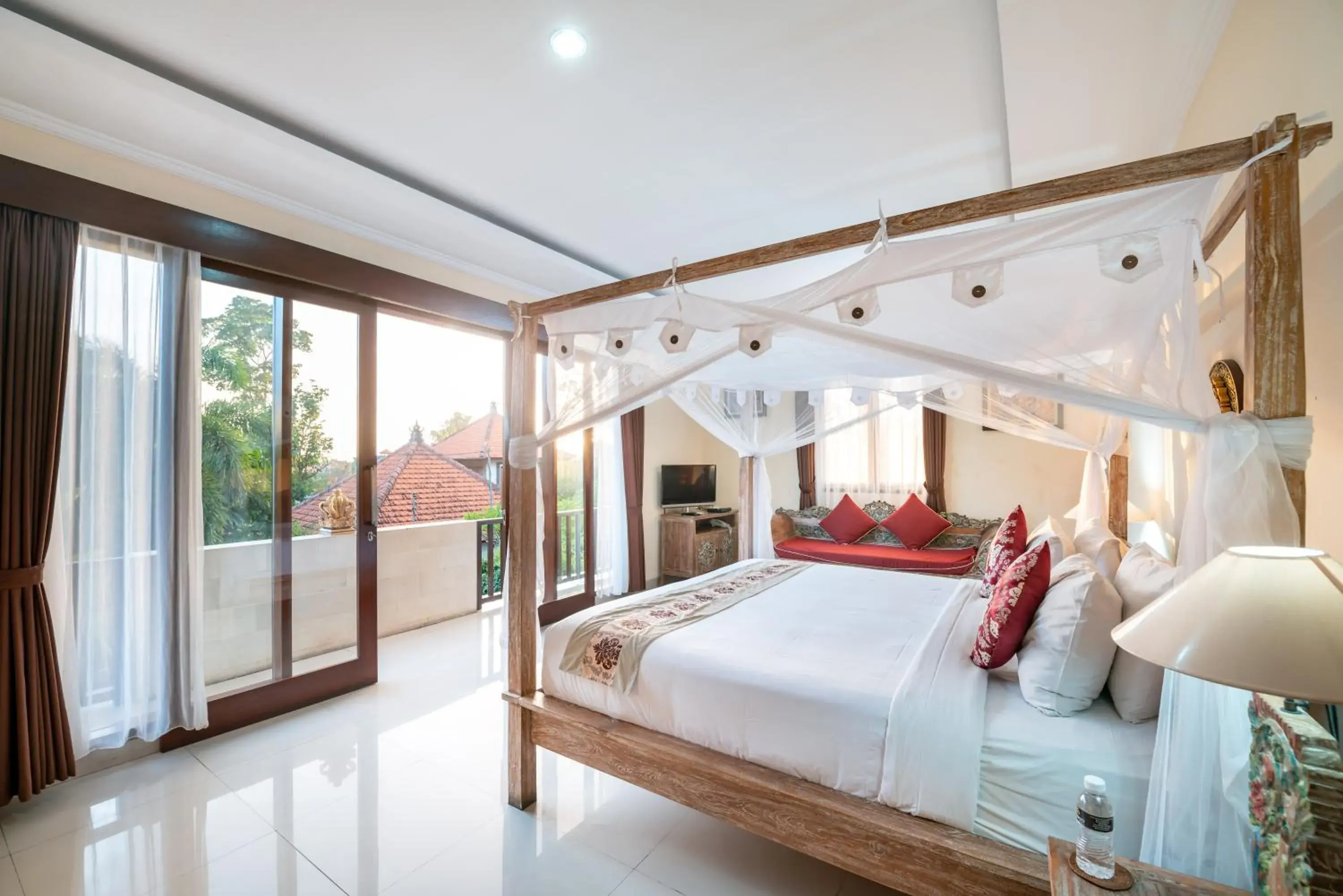 Bed in Ashanti Villa Ubud