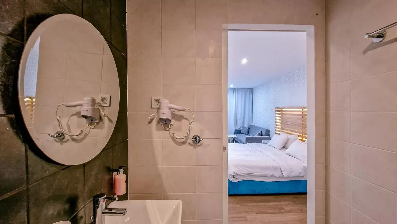 Bathroom in Athenian Montaza Hotel