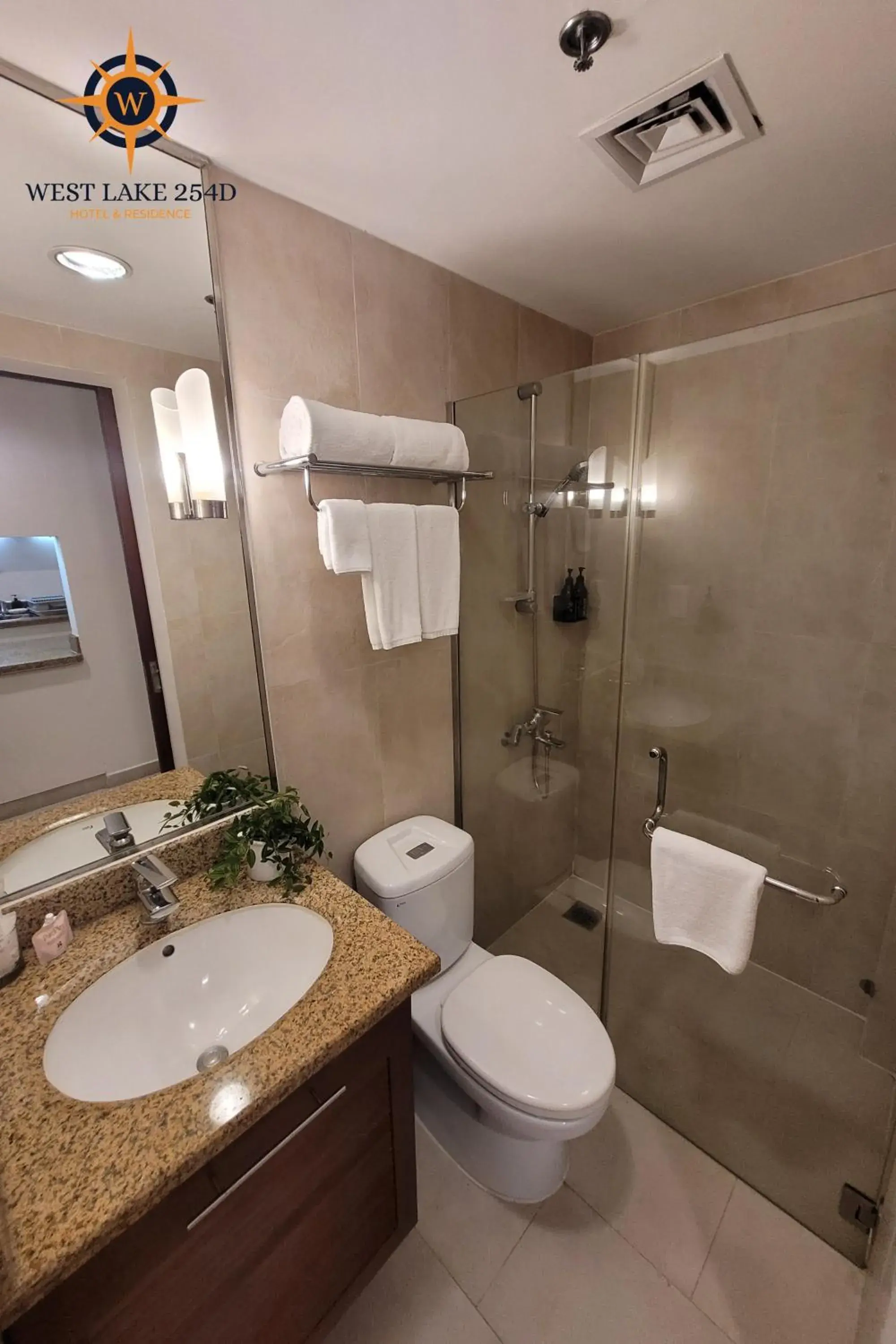 Shower, Bathroom in West Lake 254D Hotel & Residence