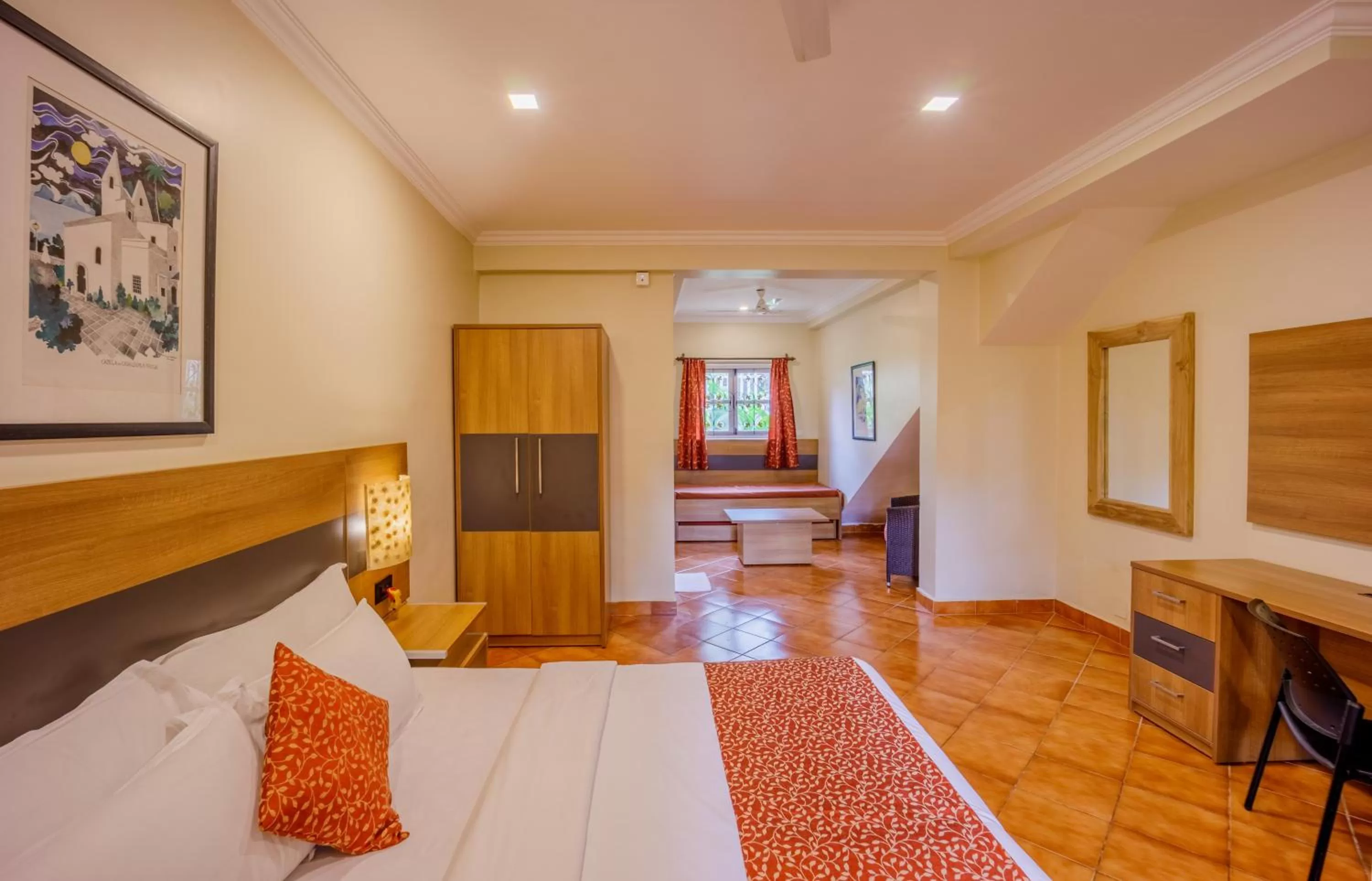 Bed in Chalston Beach Resort