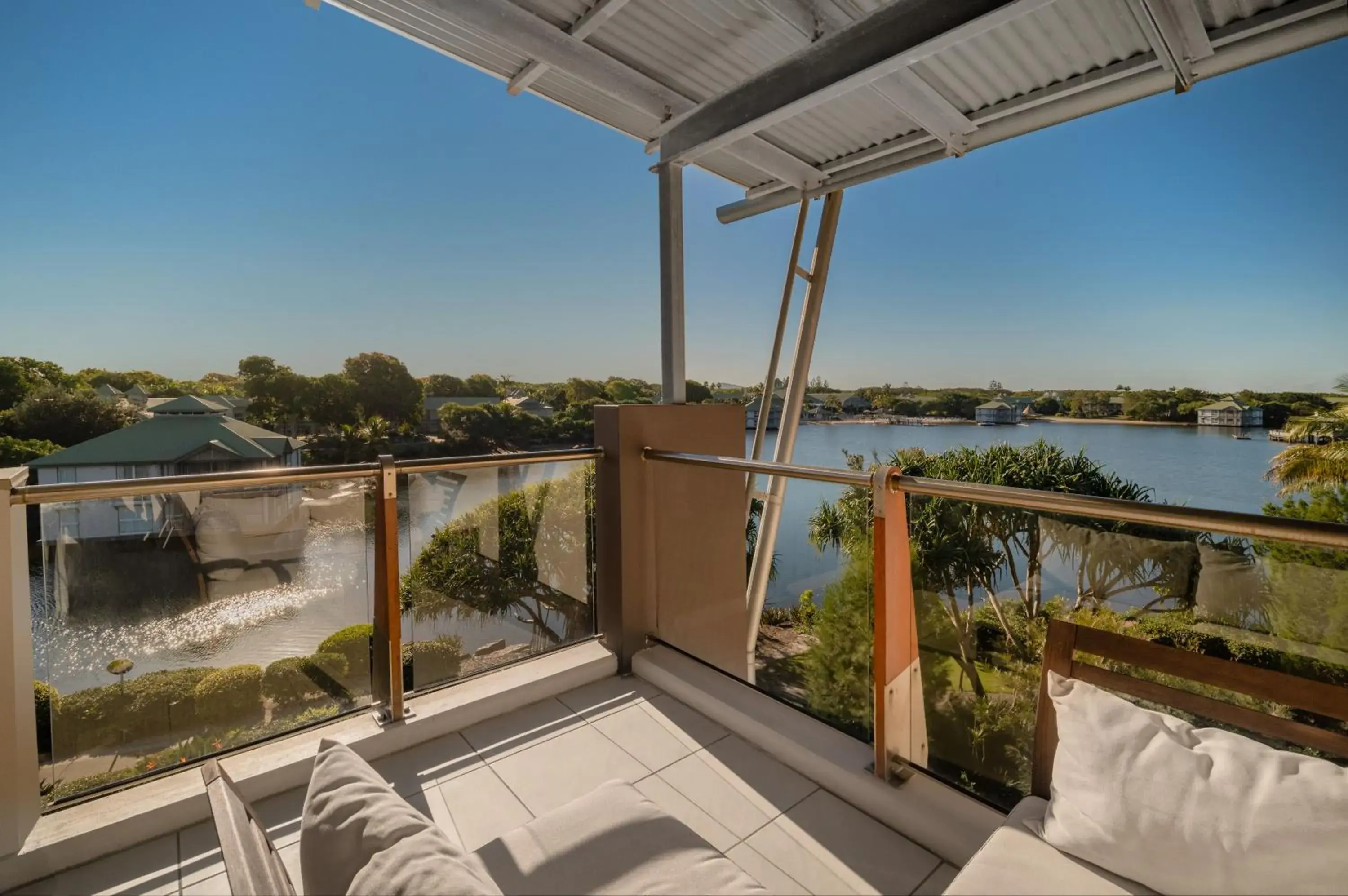 Lake view, Balcony/Terrace in The Sebel Twin Waters