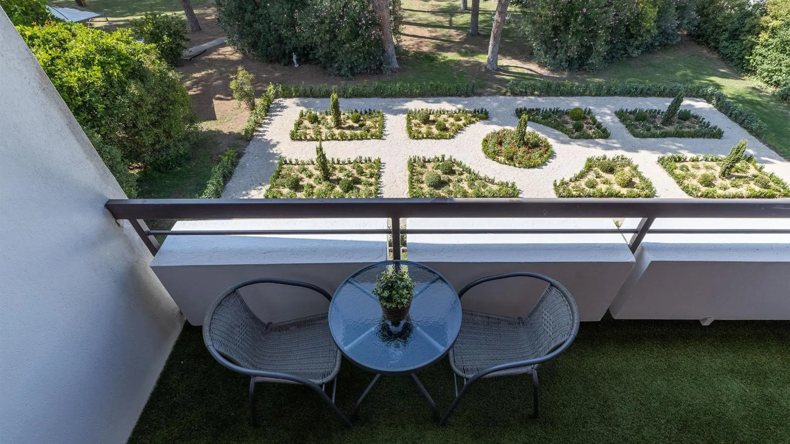 Balcony/Terrace in Hotel Salus Terme