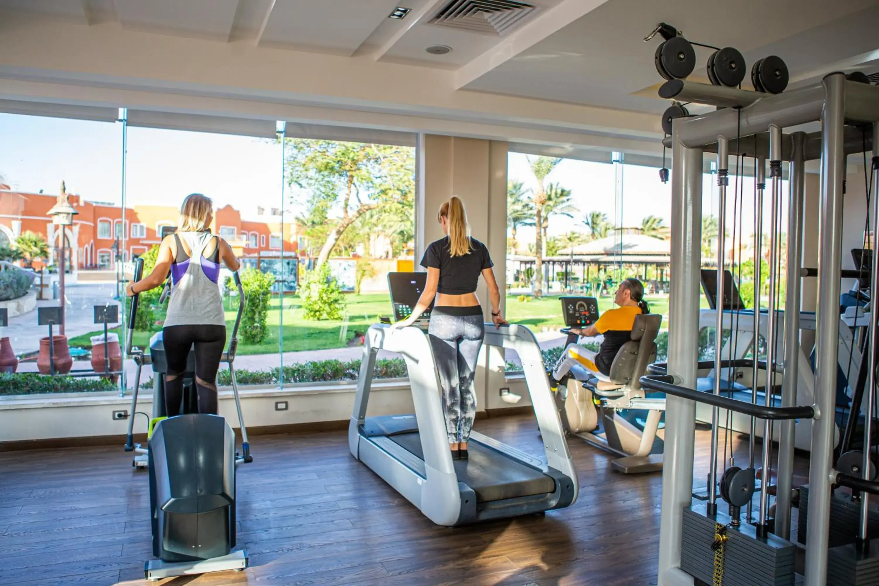 Property building, Fitness Center/Facilities in Caribbean World Resort Soma Bay